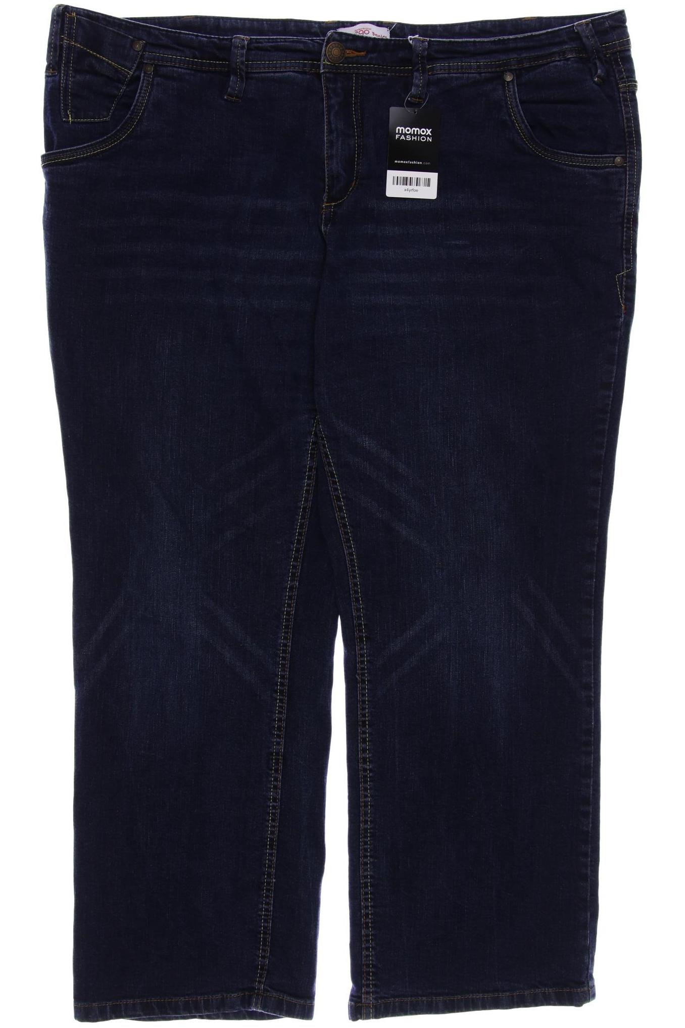 

sheego Damen Jeans, marineblau