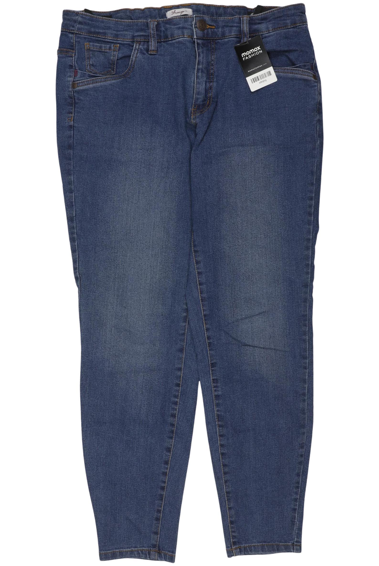 

sheego Damen Jeans, blau, Gr. 39