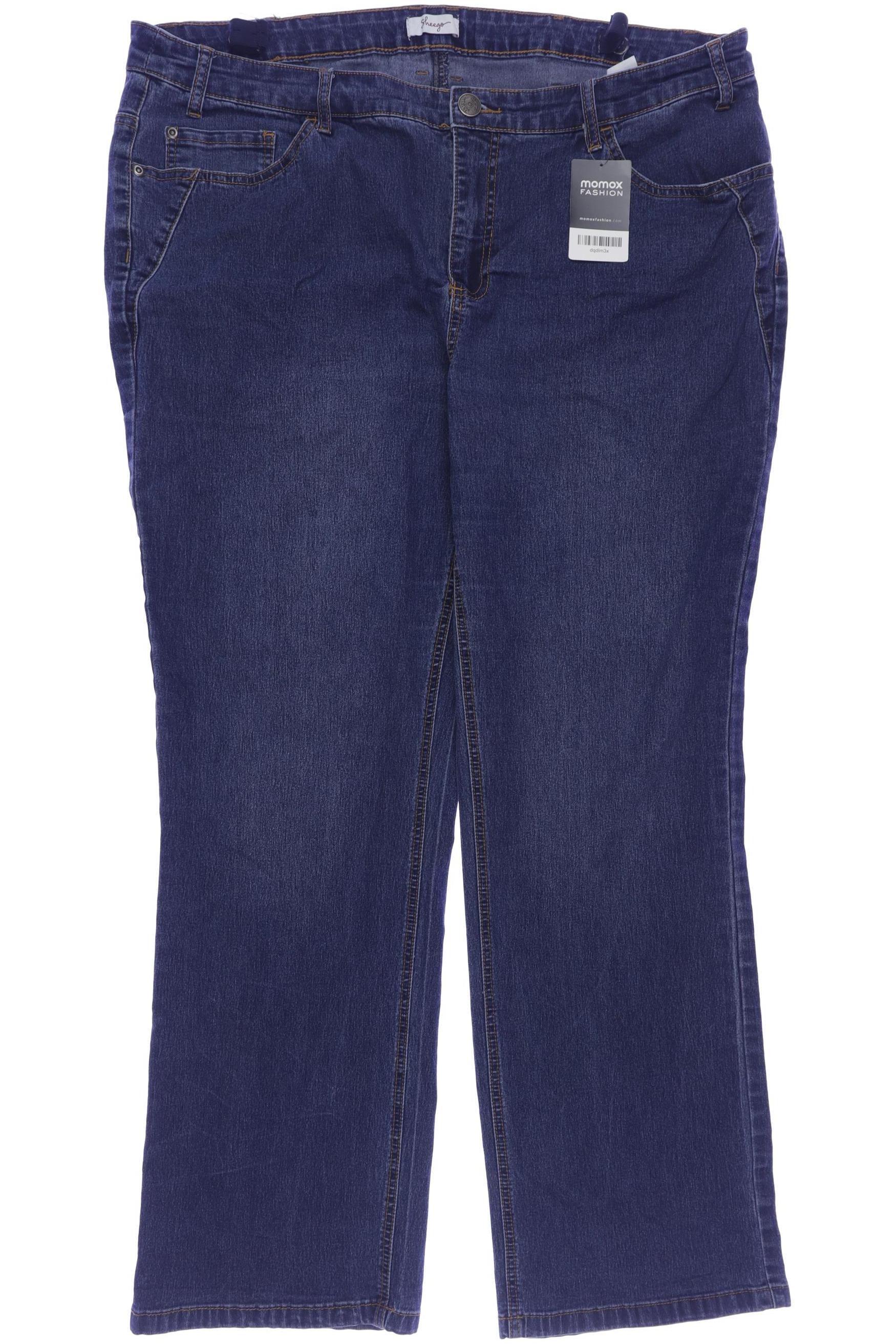 

sheego Damen Jeans, marineblau, Gr. 50