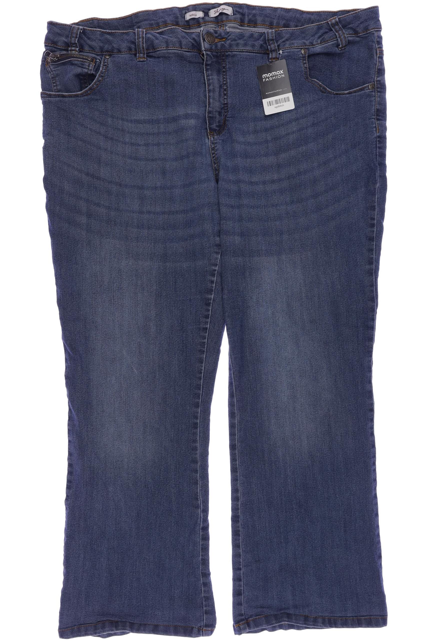 

sheego Damen Jeans, blau, Gr. 54