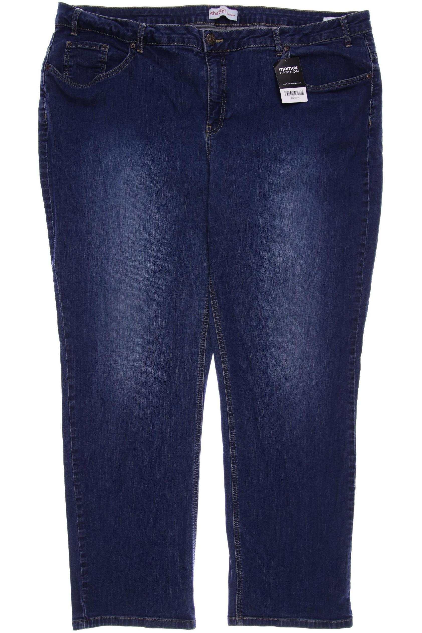 

sheego Damen Jeans, blau