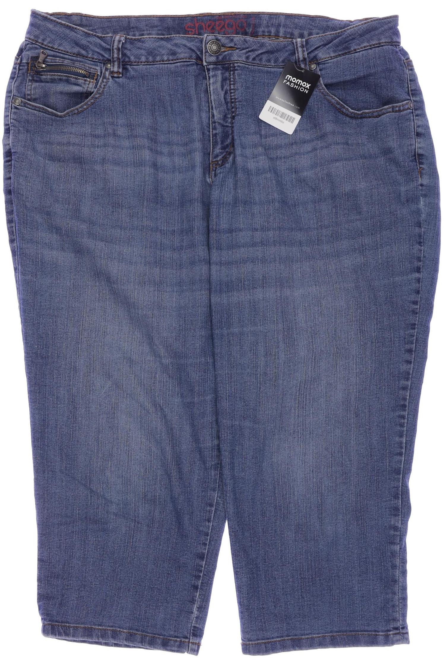 

sheego Damen Jeans, blau, Gr. 48
