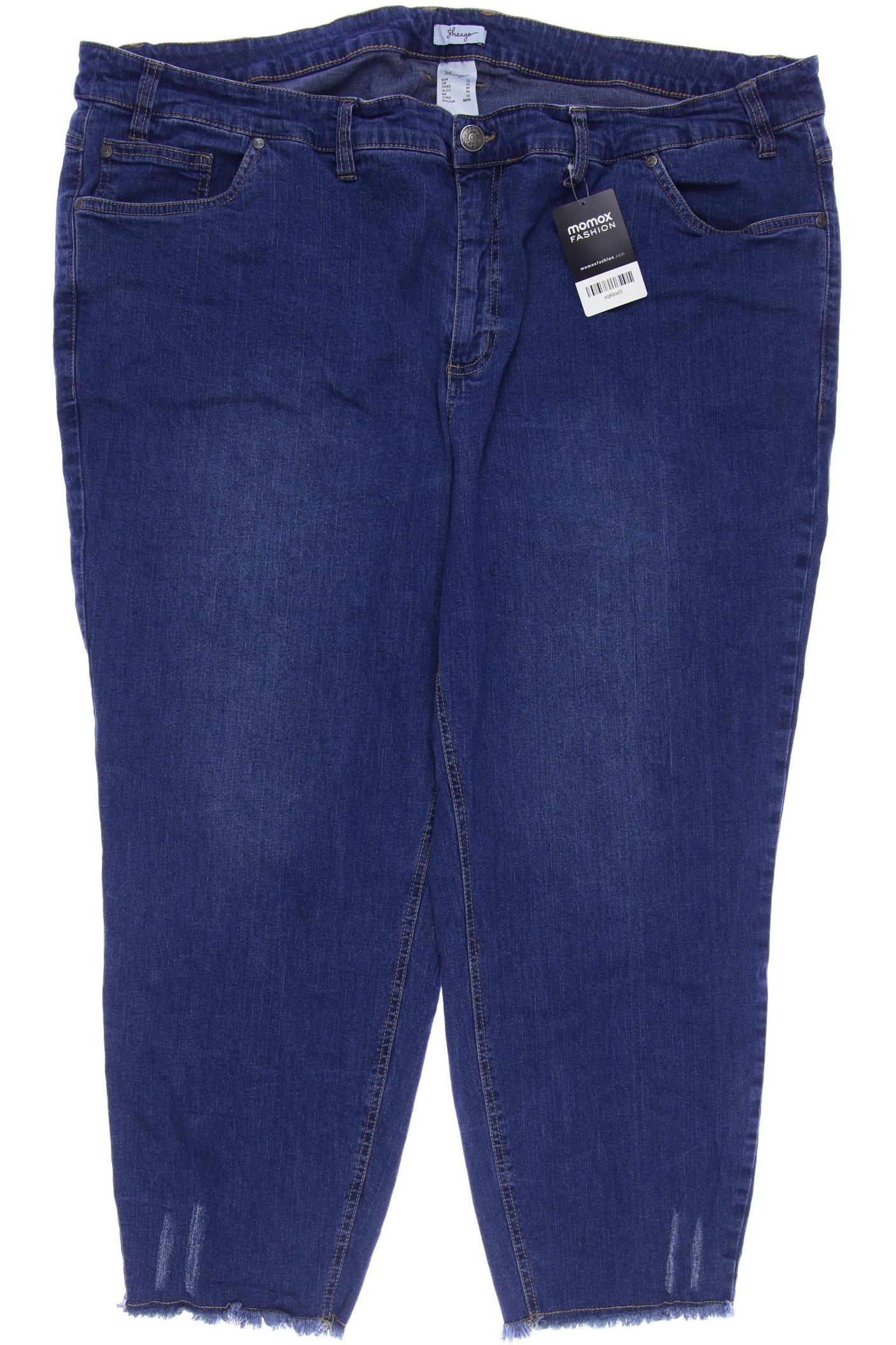 

sheego Damen Jeans, blau