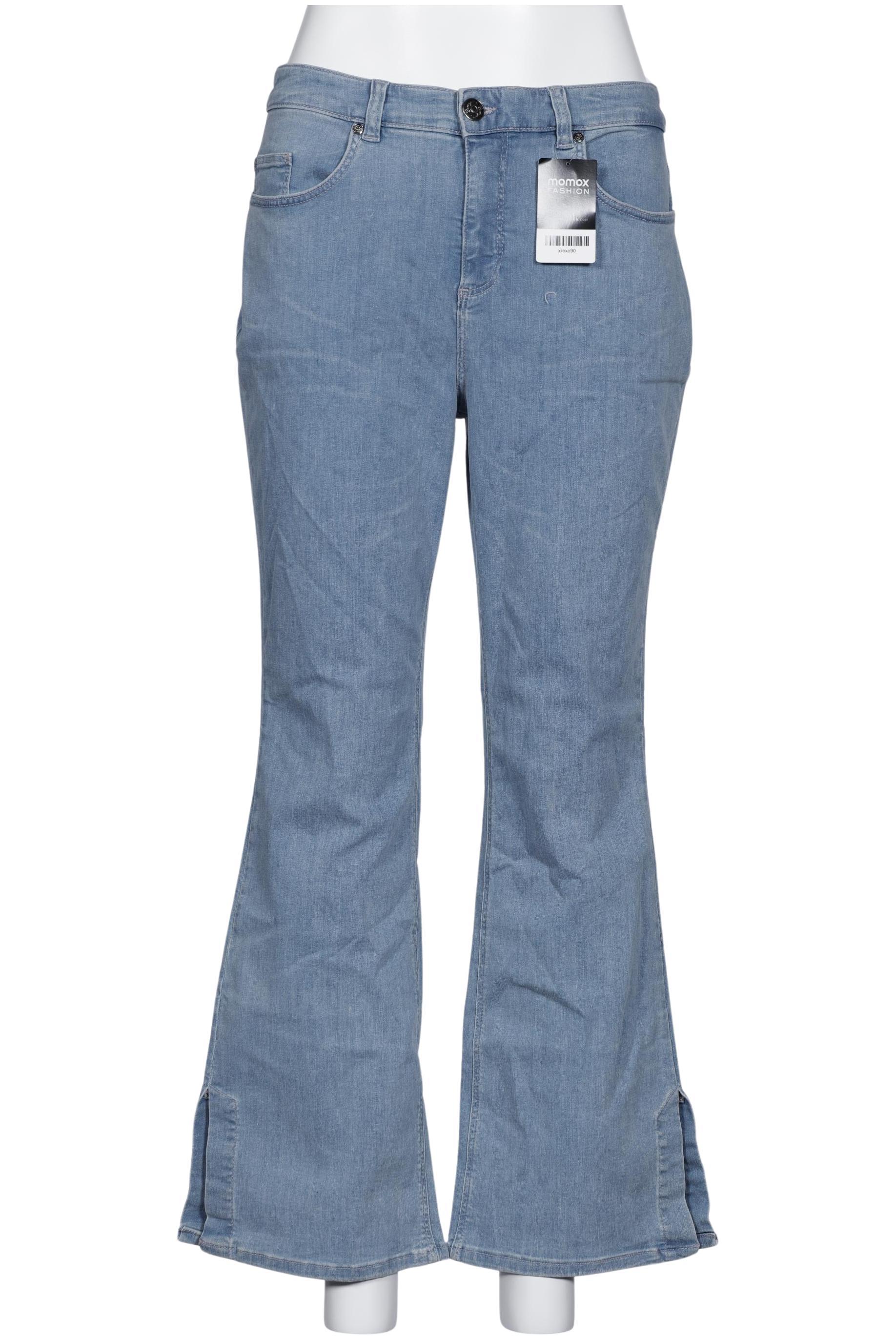 

sheego Damen Jeans, blau, Gr. 46