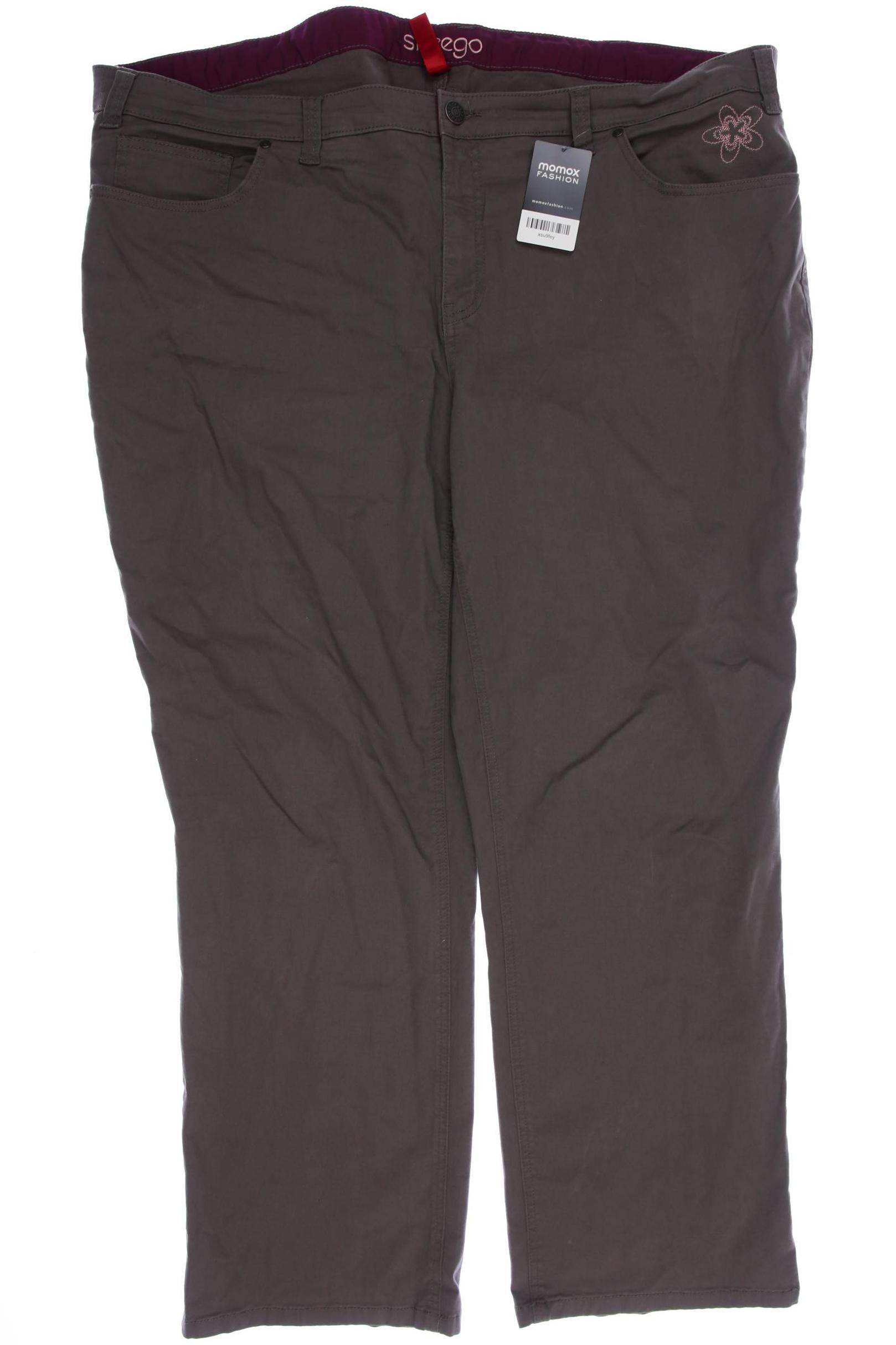 

sheego Damen Jeans, grau, Gr. 44