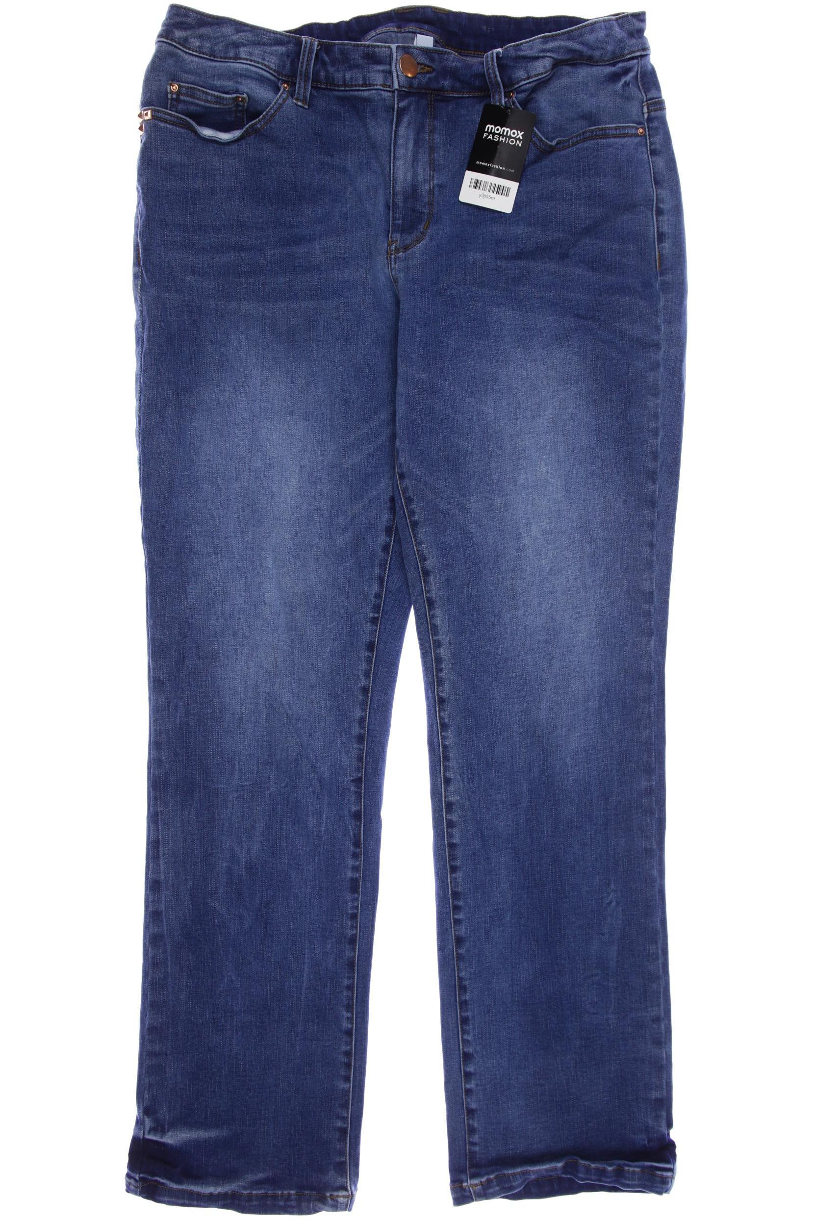 

sheego Damen Jeans, blau, Gr. 48
