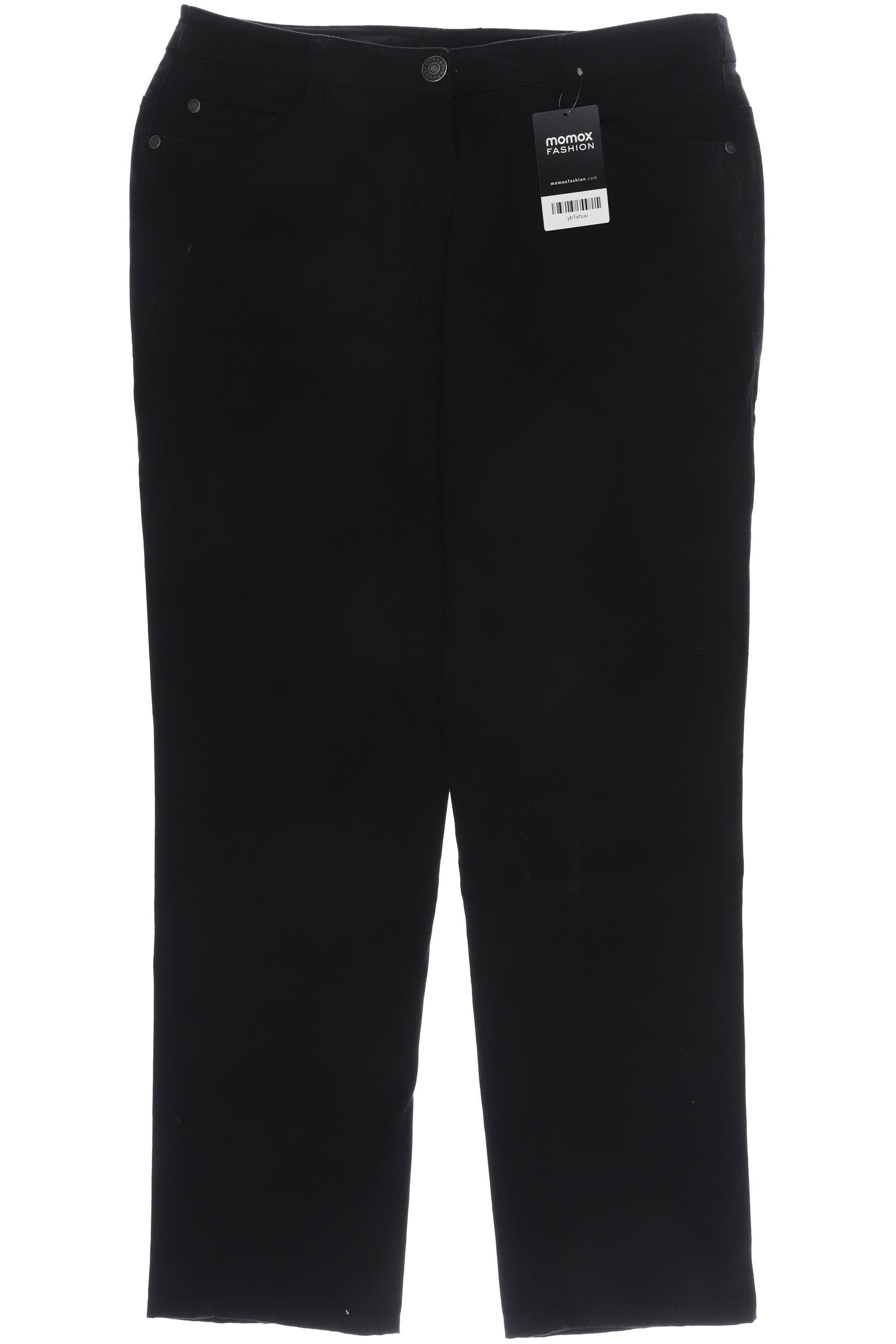

sheego Damen Jeans, schwarz, Gr. 42