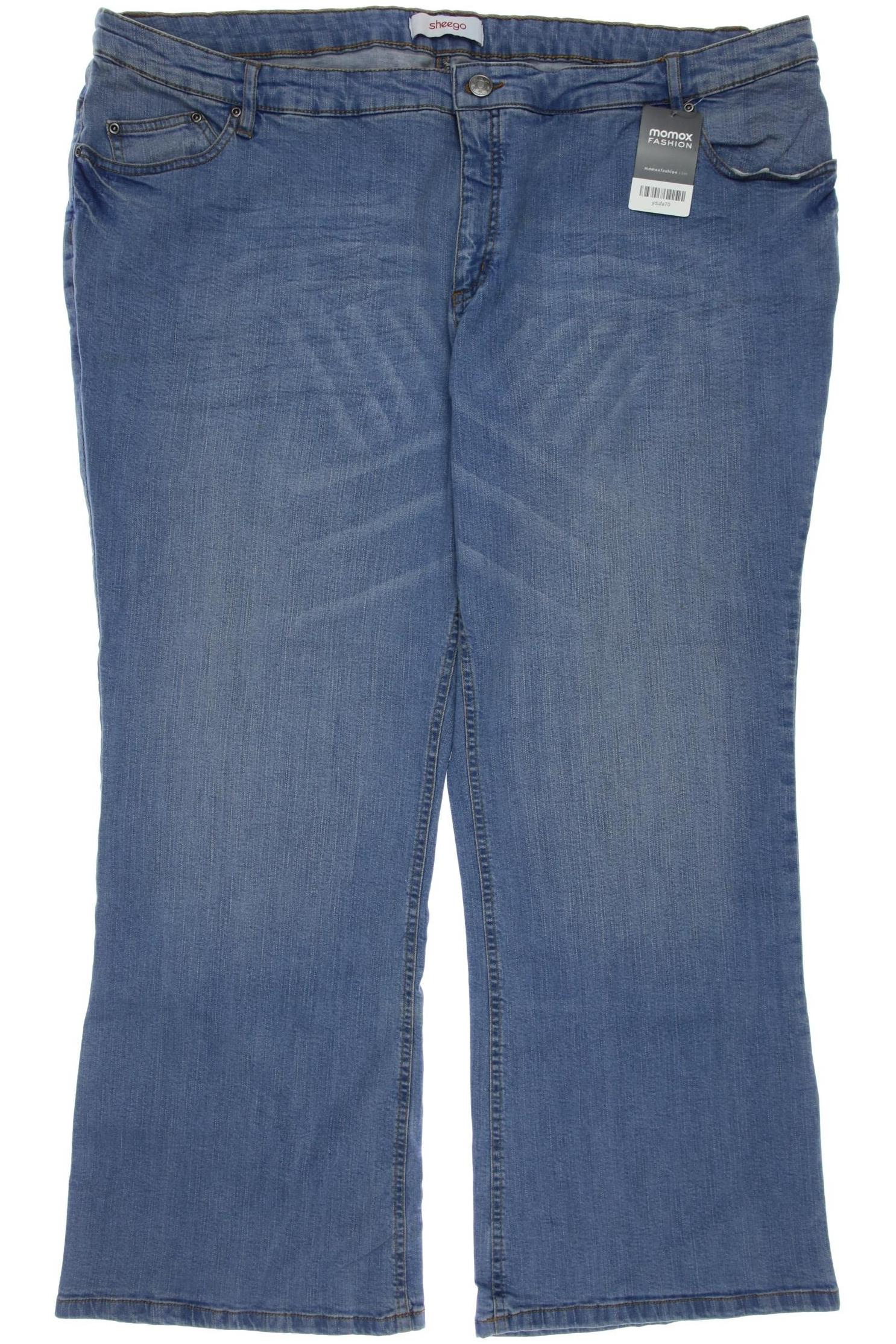 

sheego Damen Jeans, blau, Gr. 56