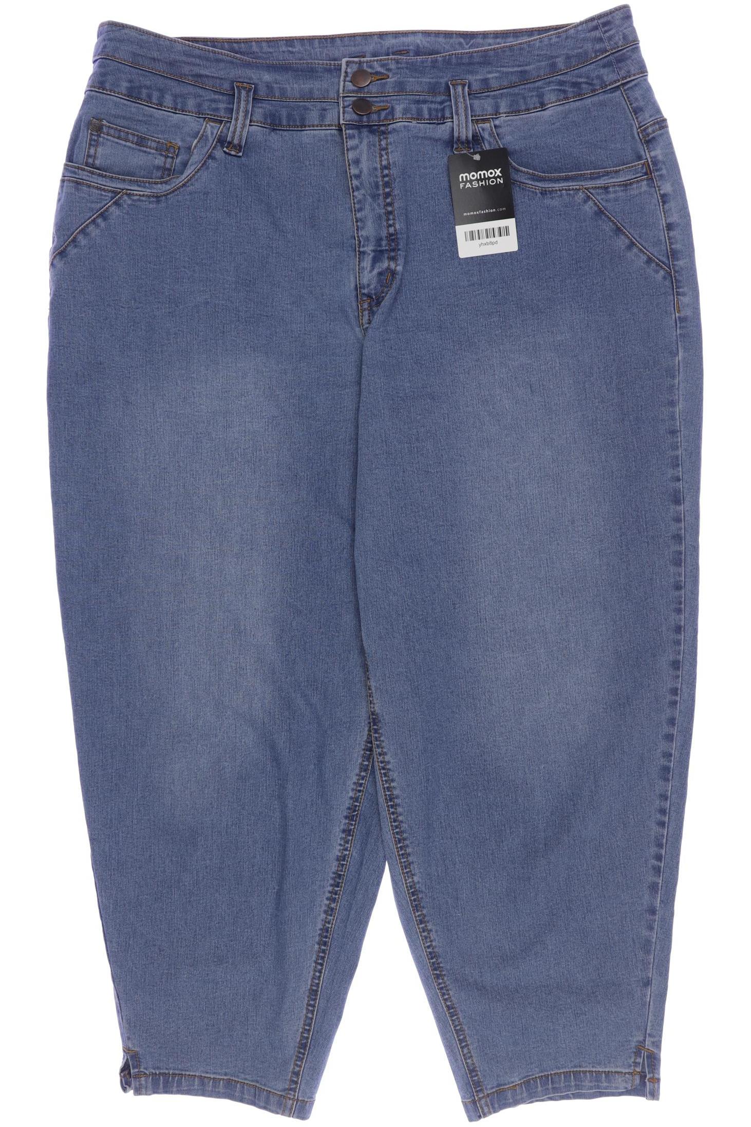 

sheego Damen Jeans, blau, Gr. 46