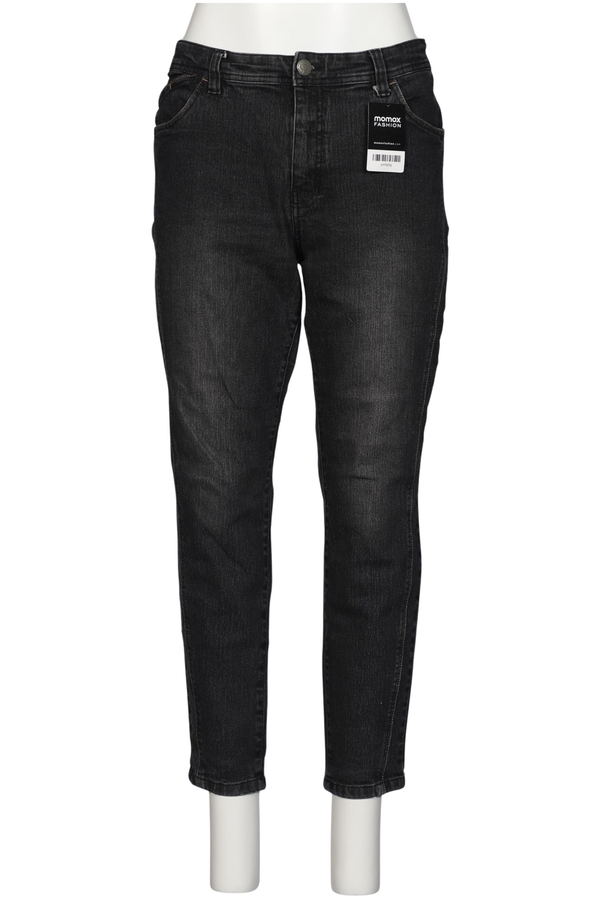 

sheego Damen Jeans, grau, Gr. 46