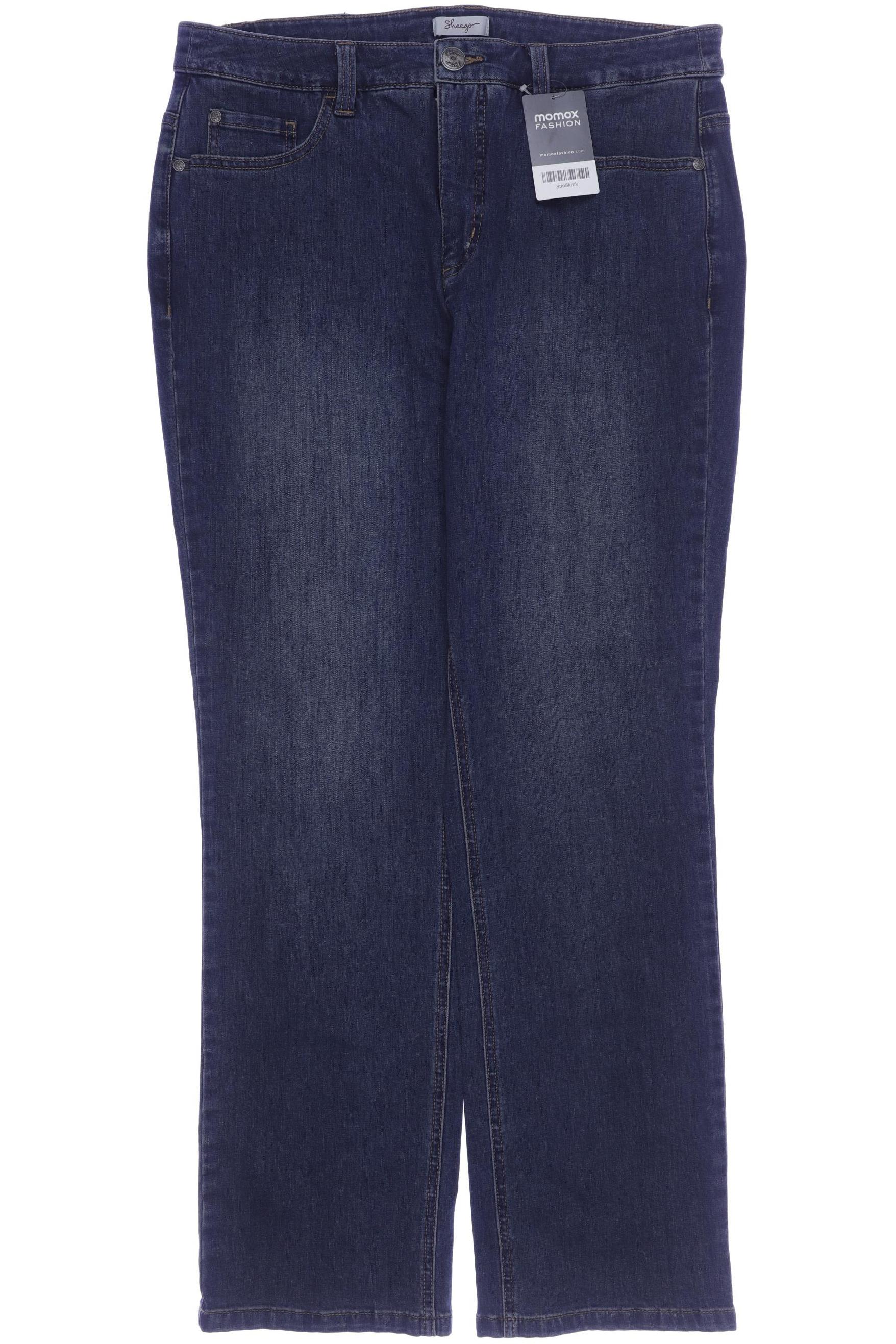 

sheego Damen Jeans, blau, Gr. 33