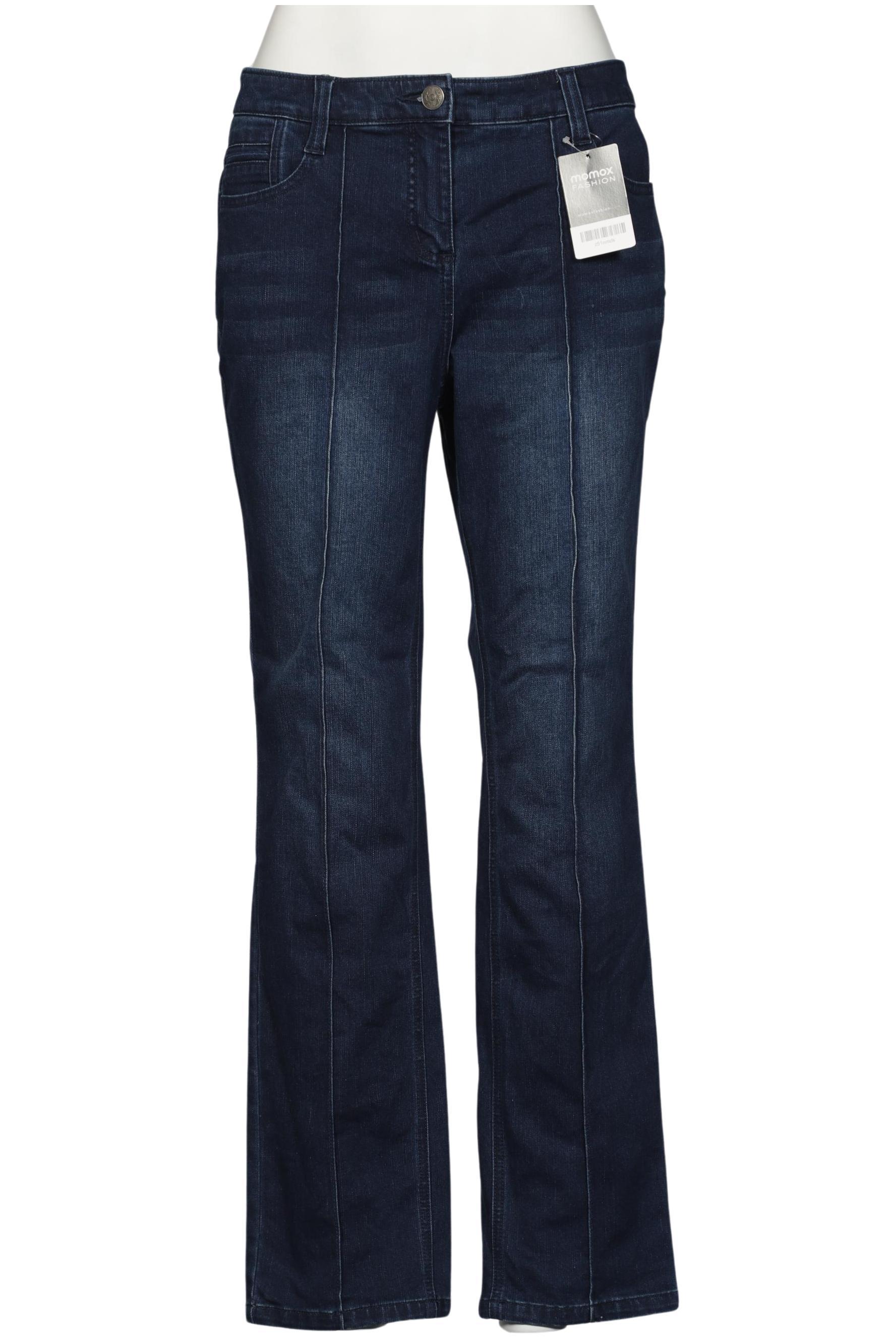 

sheego Damen Jeans, marineblau, Gr. 42