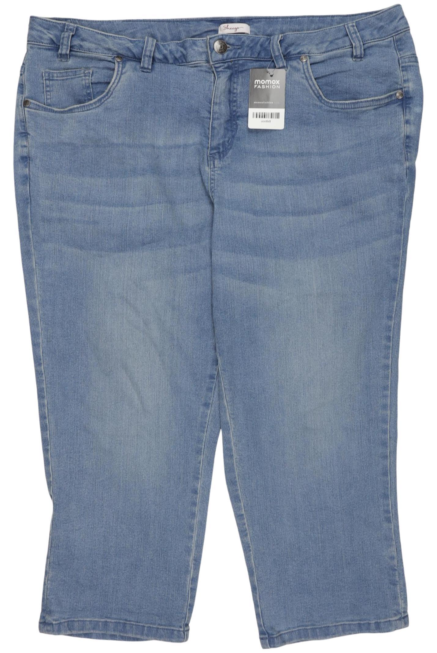 

sheego Damen Jeans, blau, Gr. 50