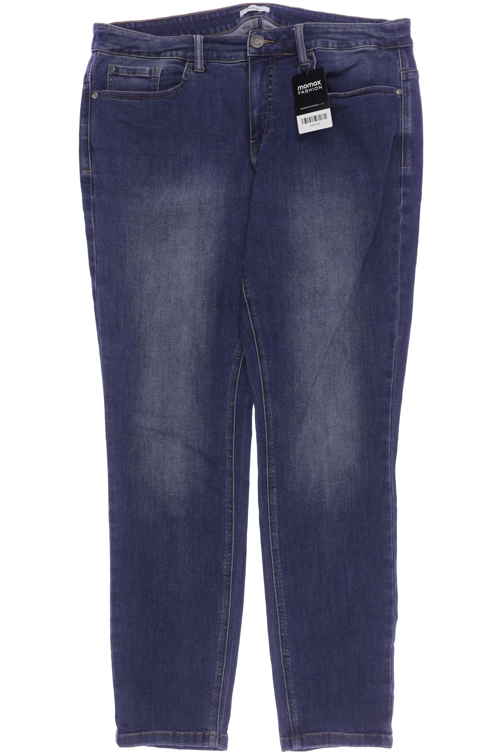 

sheego Damen Jeans, blau, Gr. 48