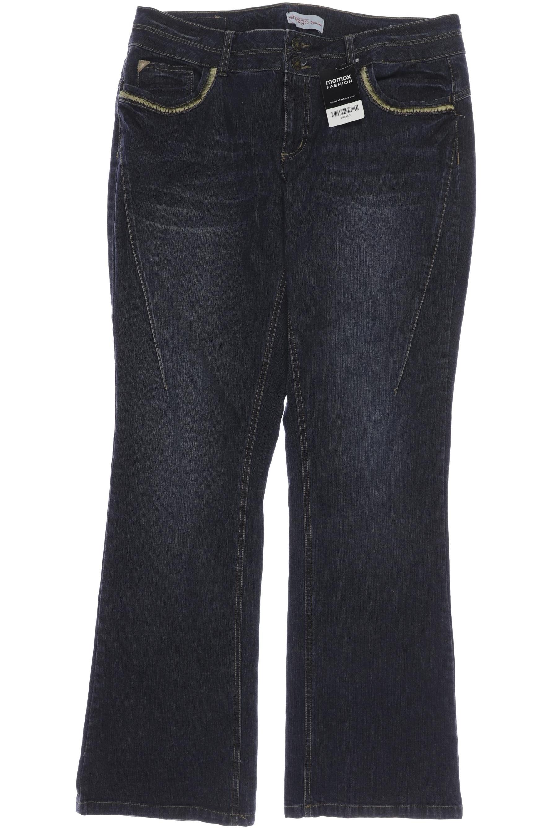

sheego Damen Jeans, marineblau, Gr. 92