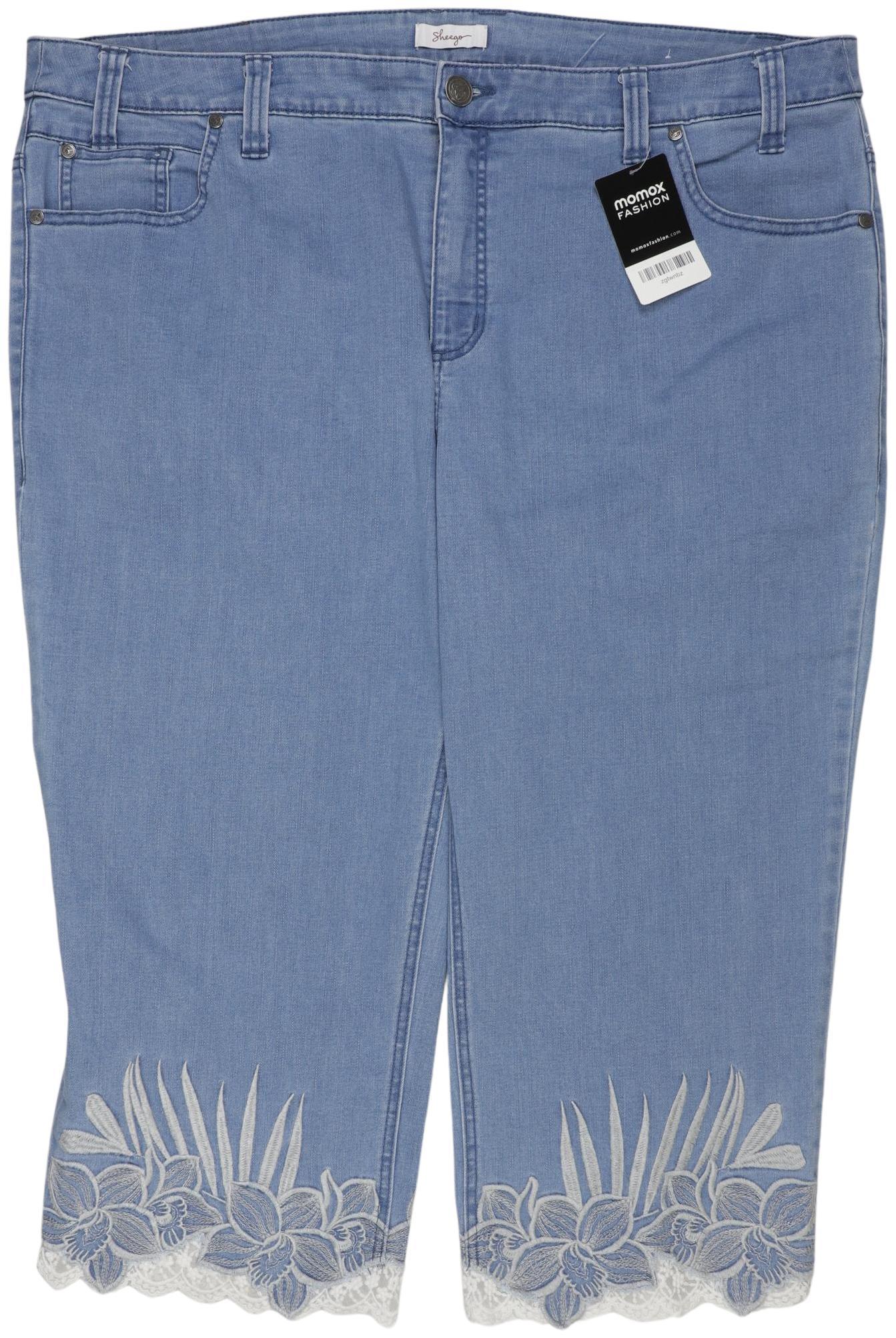 

sheego Damen Jeans, hellblau, Gr. 52
