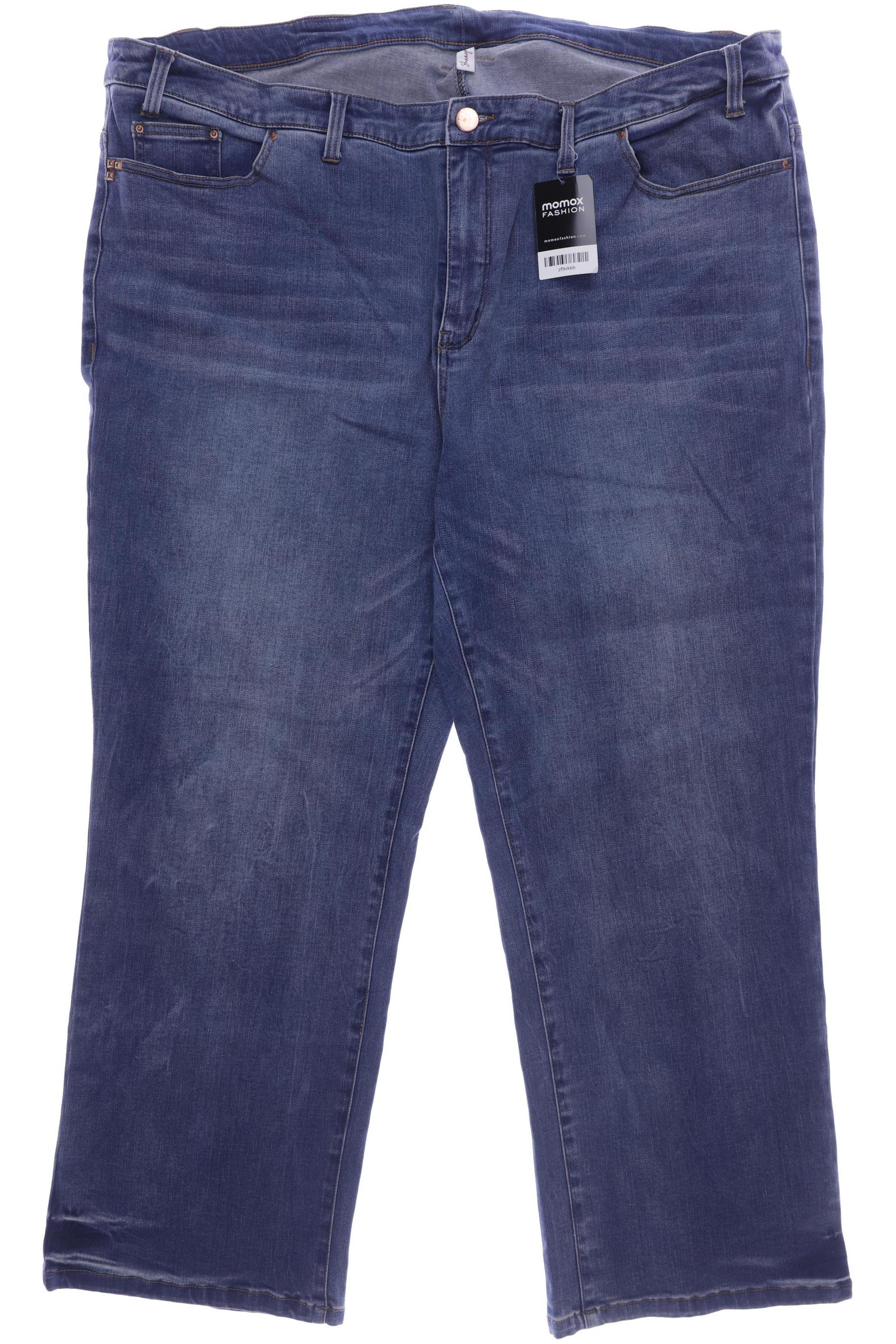 

sheego Damen Jeans, blau