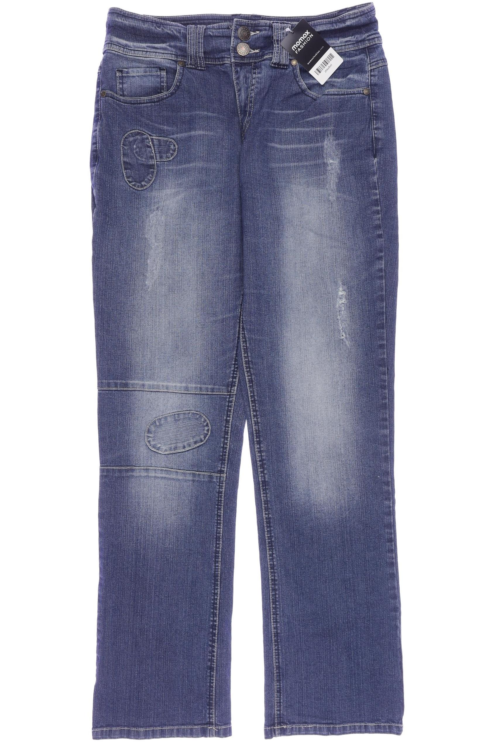 

sheego Damen Jeans, blau, Gr. 40