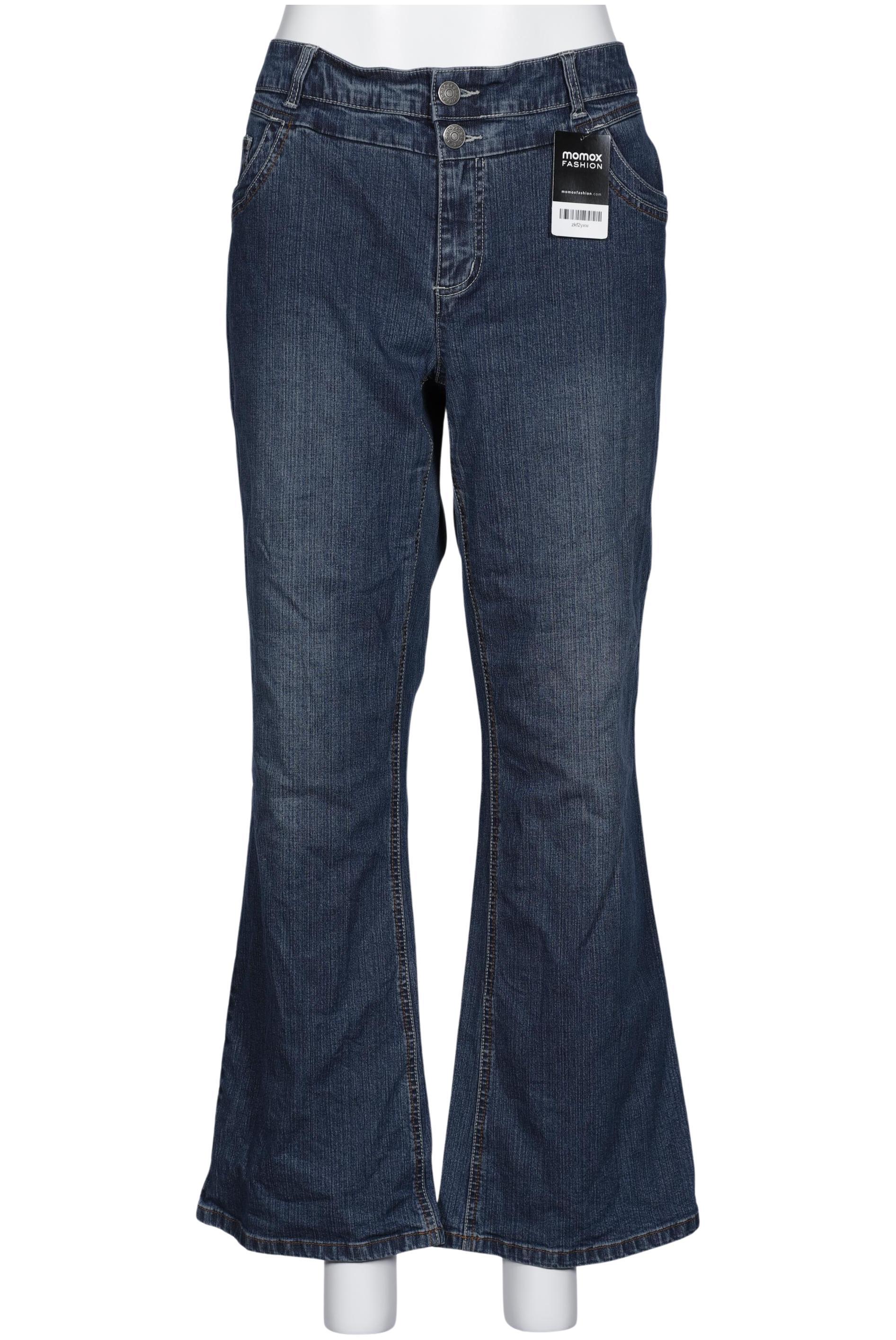 

sheego Damen Jeans, blau, Gr. 48
