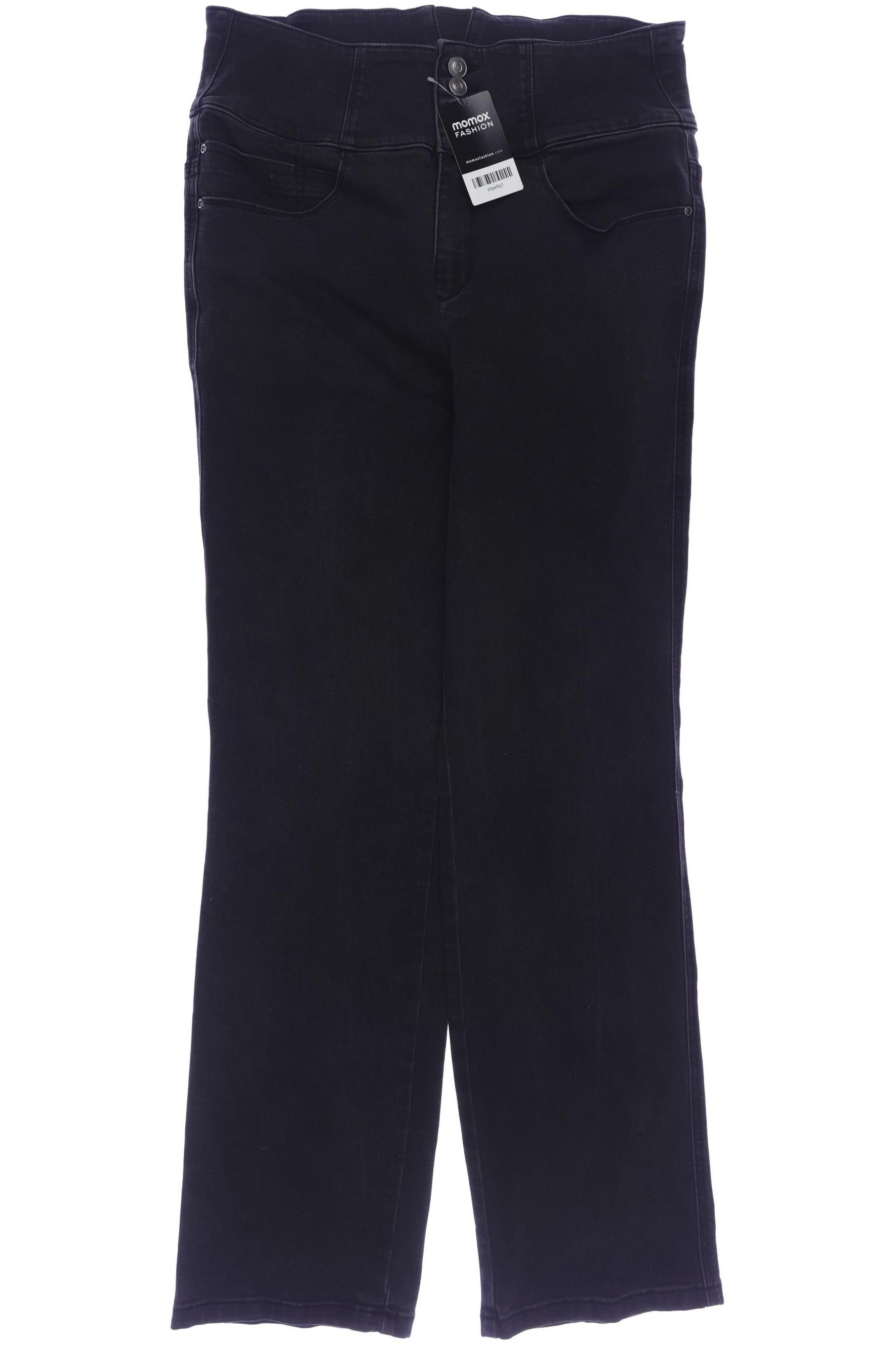 

sheego Damen Jeans, grau, Gr. 44
