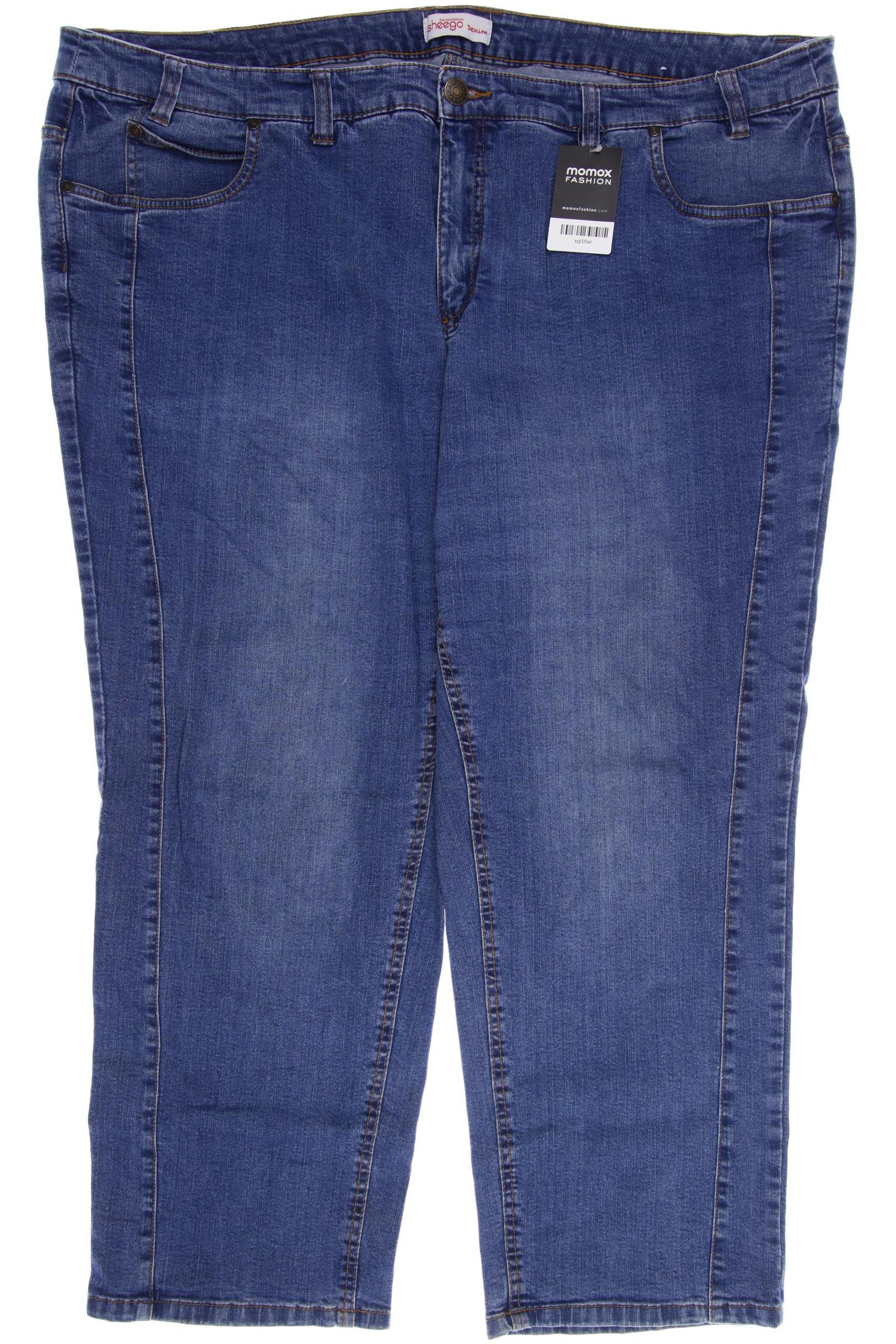 

sheego Damen Jeans, blau