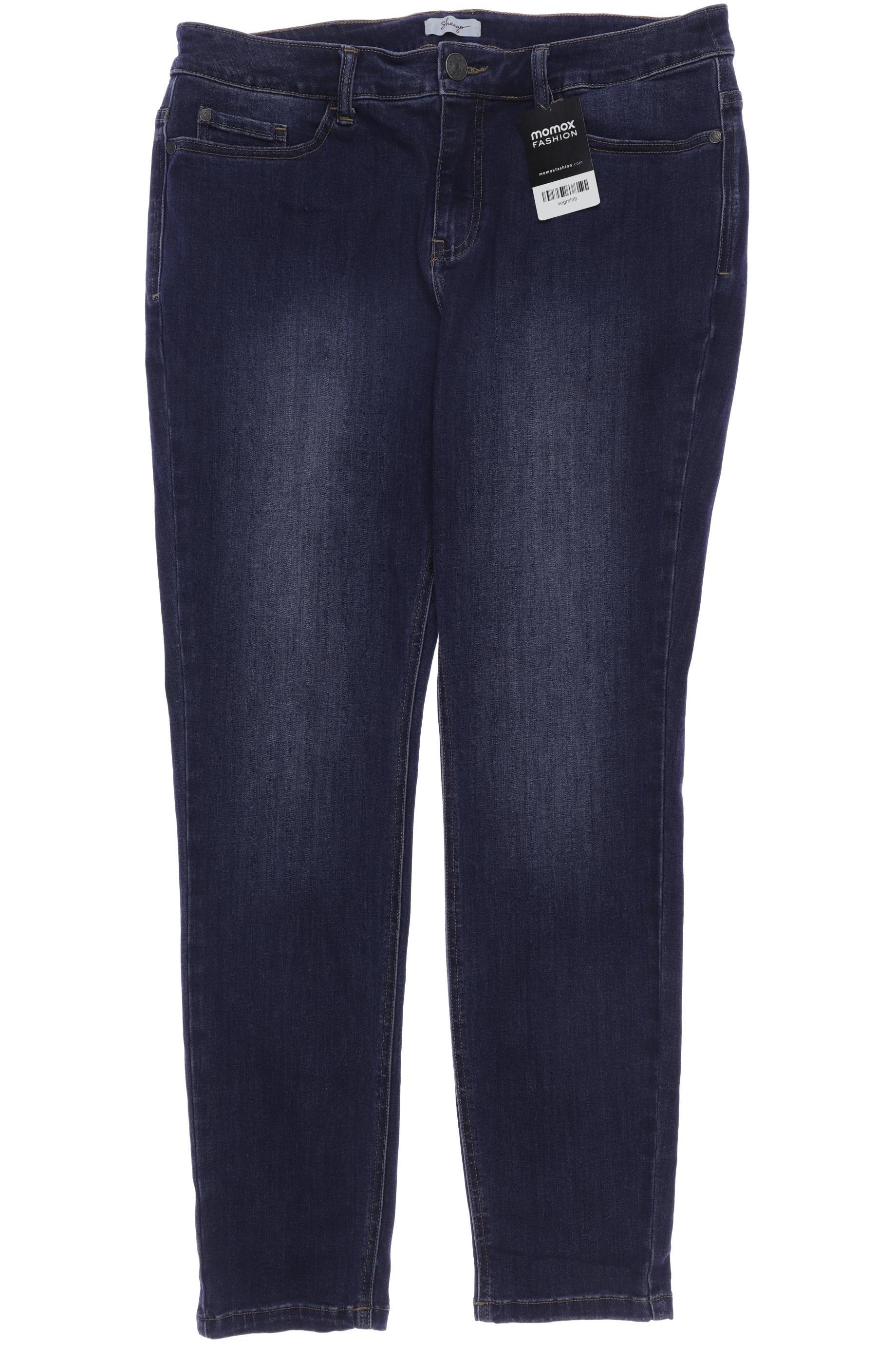 

sheego Damen Jeans, marineblau, Gr. 46