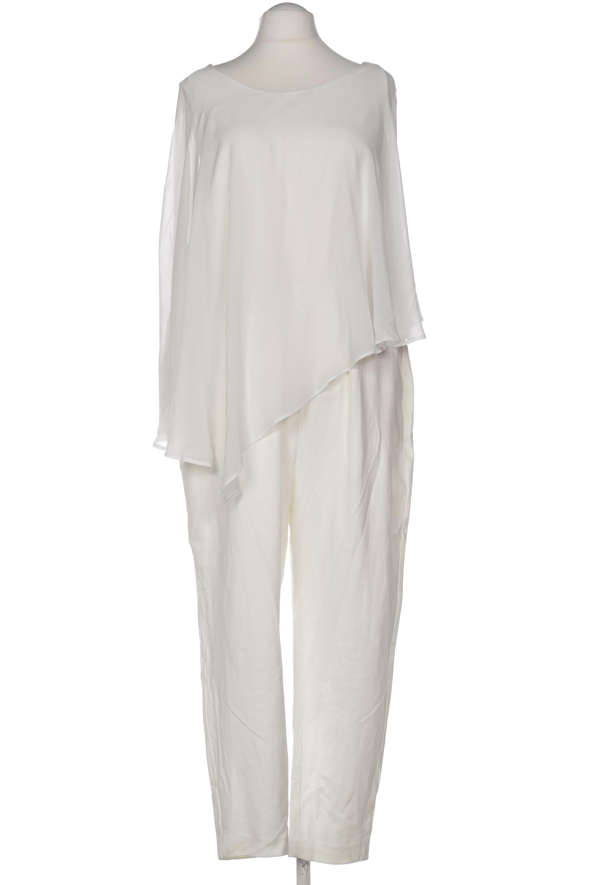 

sheego Damen Jumpsuit/Overall, weiß, Gr. 48