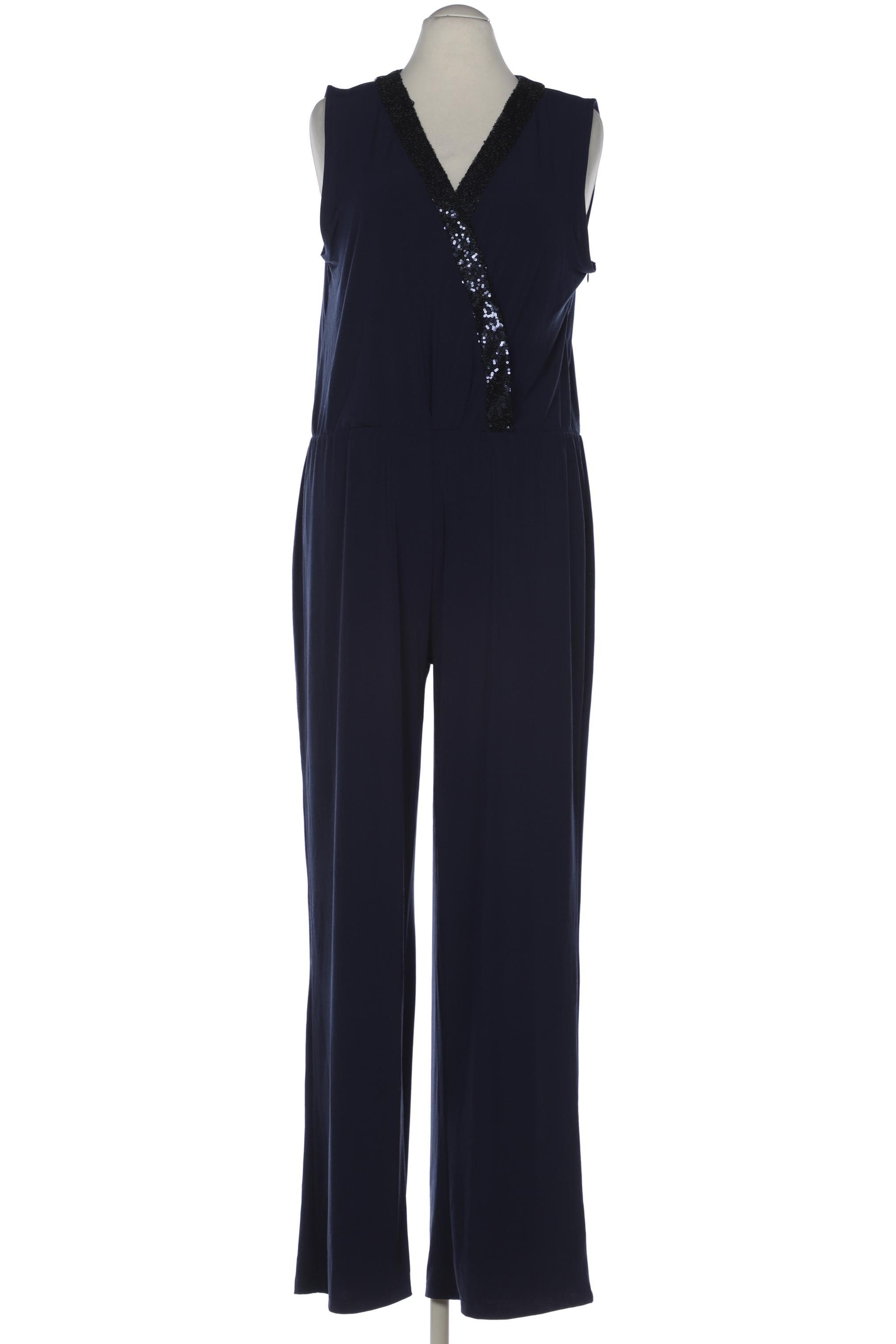 

sheego Damen Jumpsuit/Overall, marineblau, Gr. 46