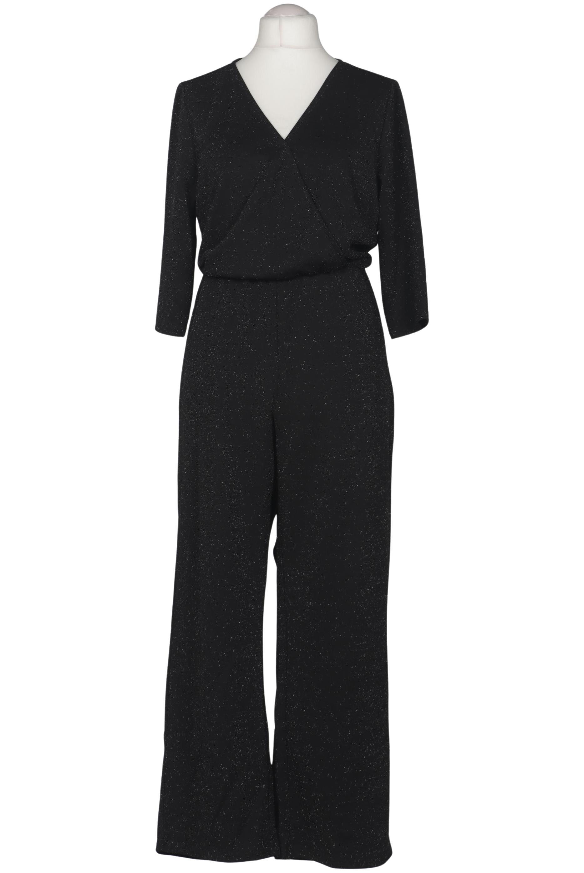

sheego Damen Jumpsuit/Overall, schwarz, Gr. 46