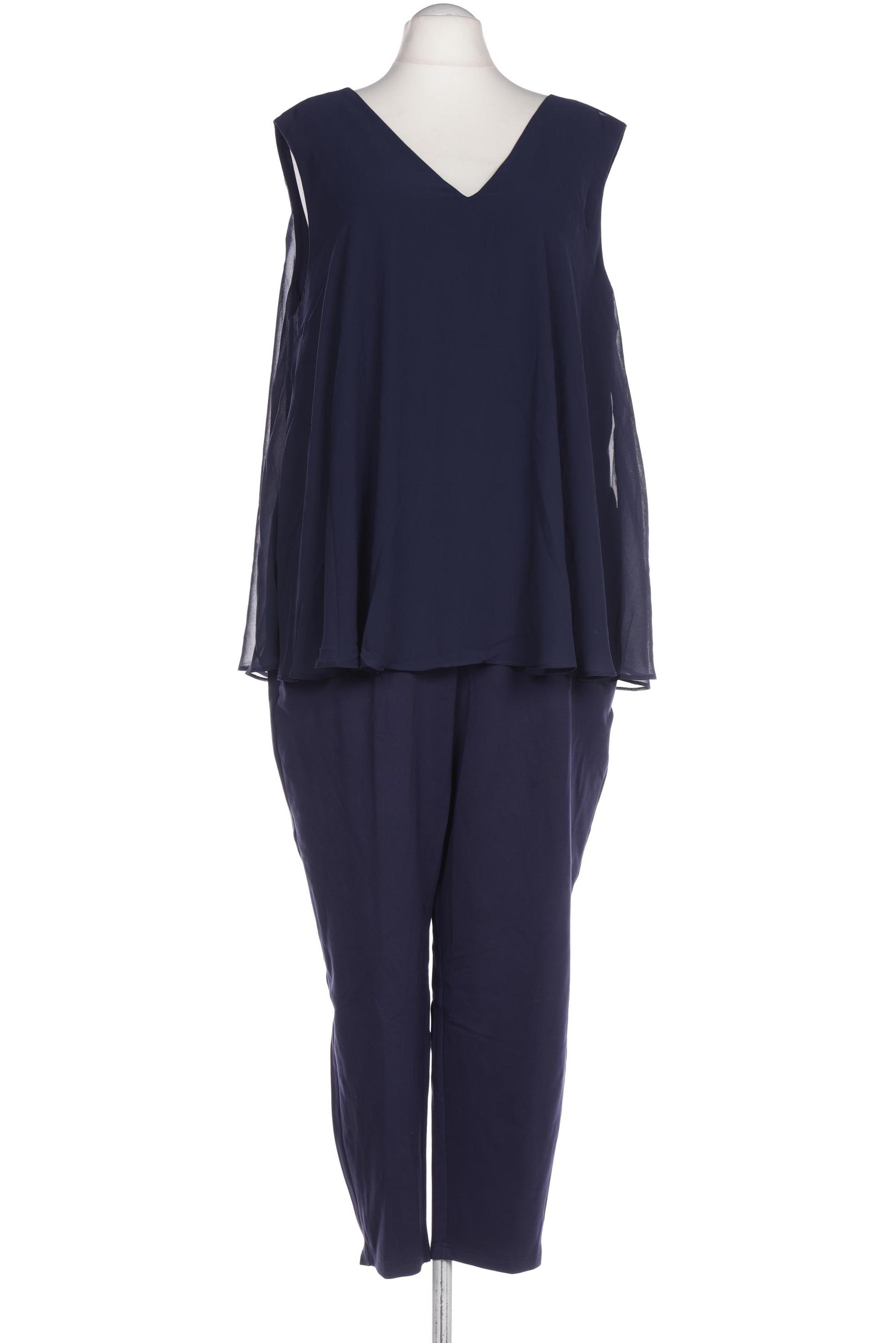 

sheego Damen Jumpsuit/Overall, marineblau