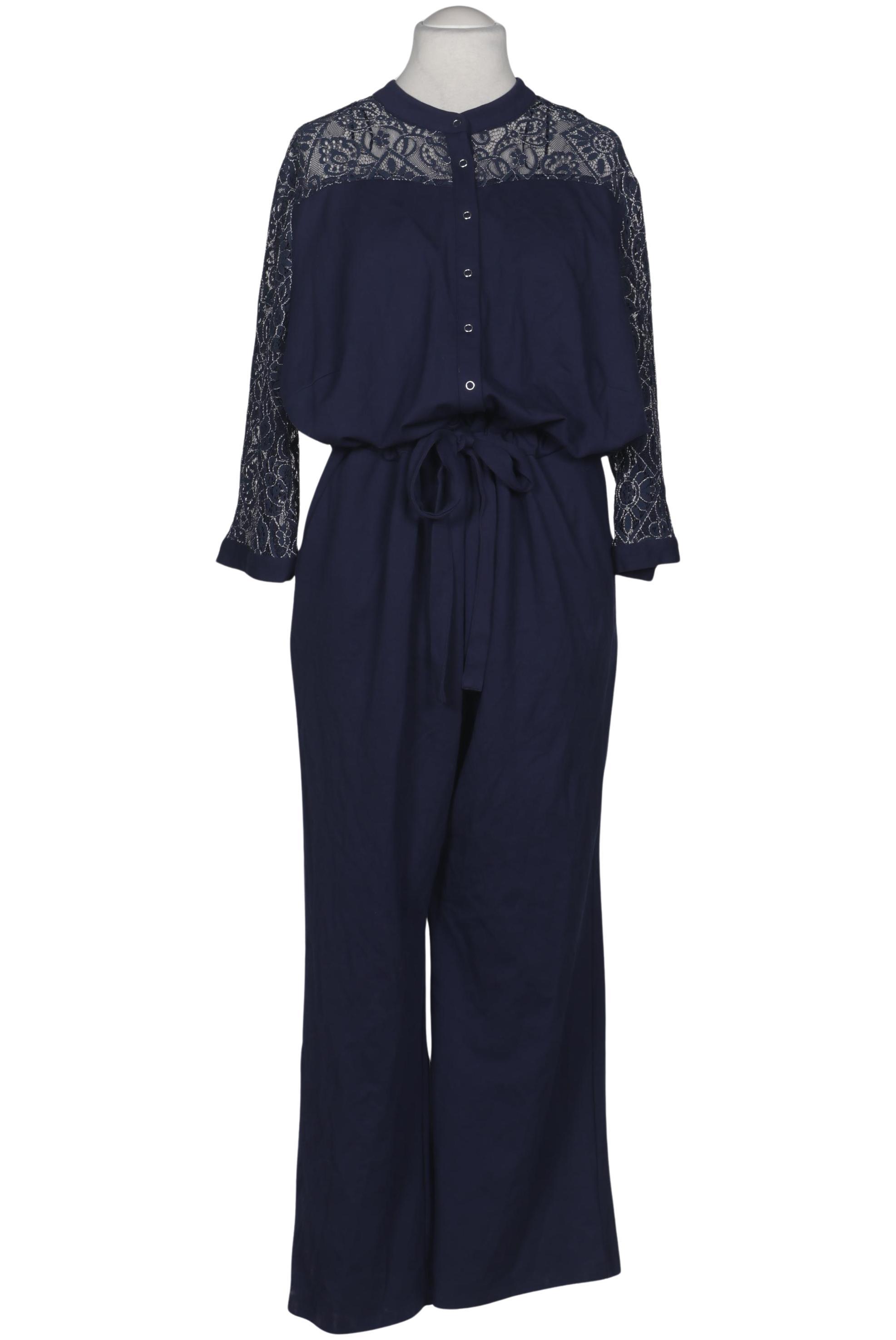 

sheego Damen Jumpsuit/Overall, marineblau, Gr. 54