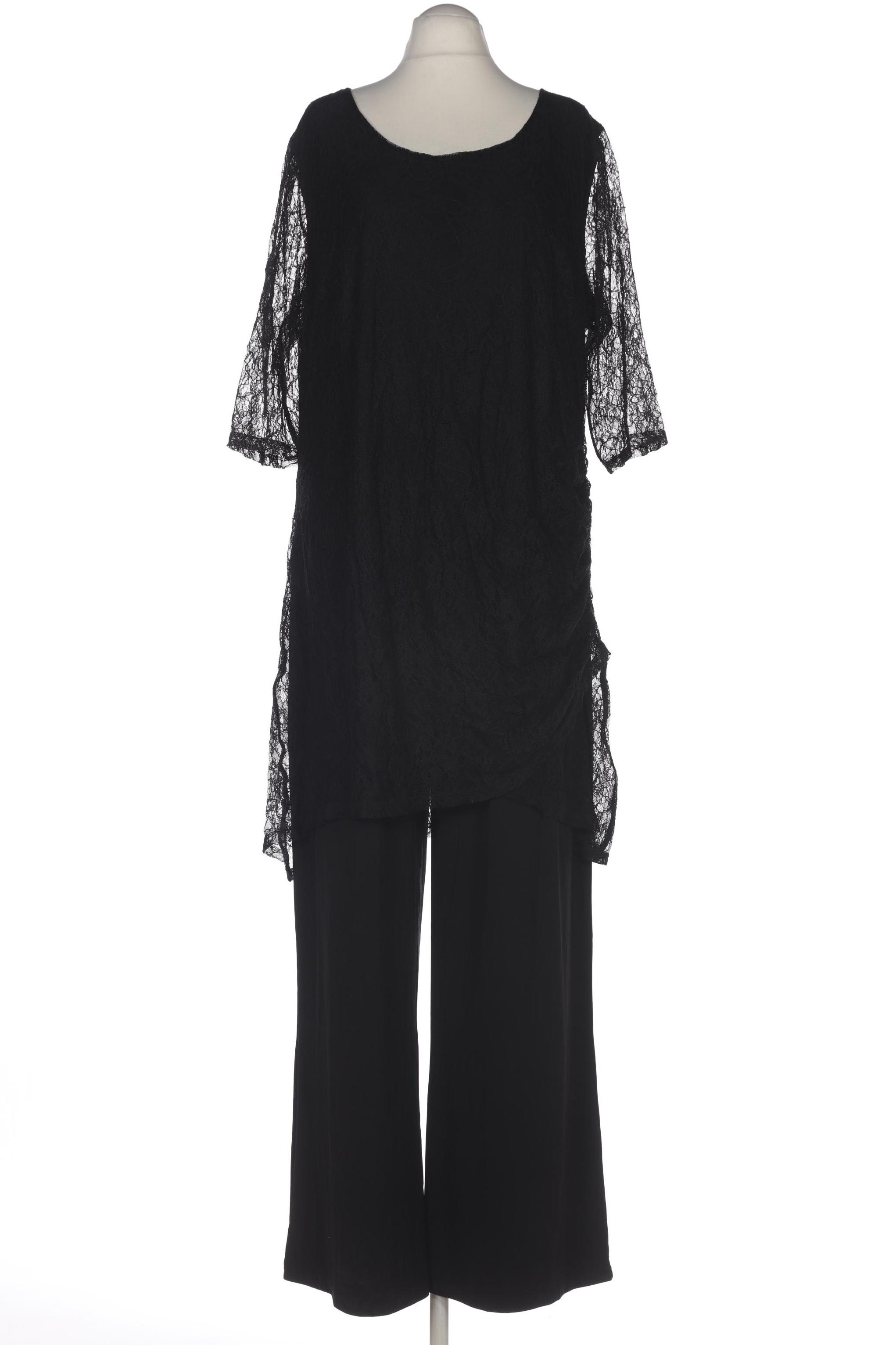 

sheego Damen Jumpsuit/Overall, schwarz, Gr. 54