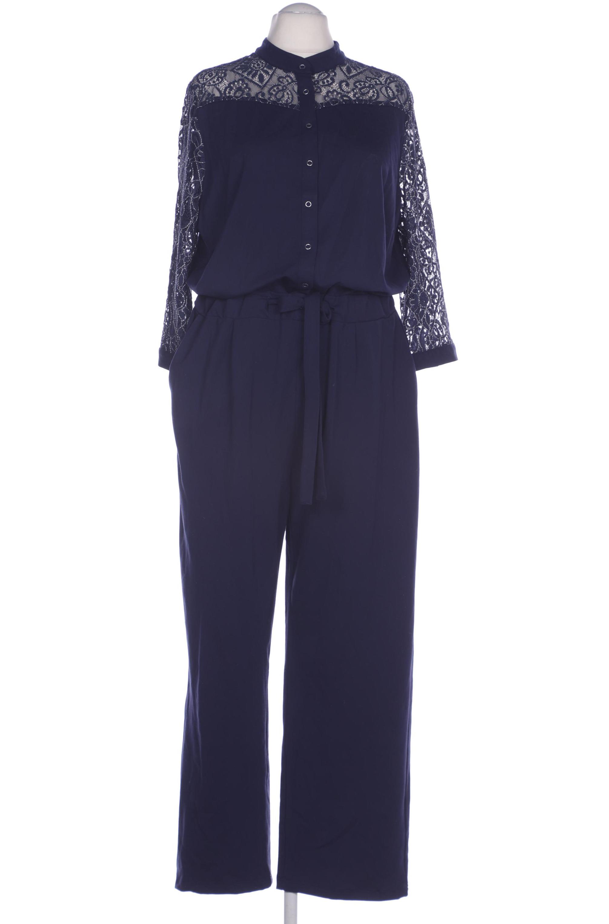 

sheego Damen Jumpsuit/Overall, marineblau