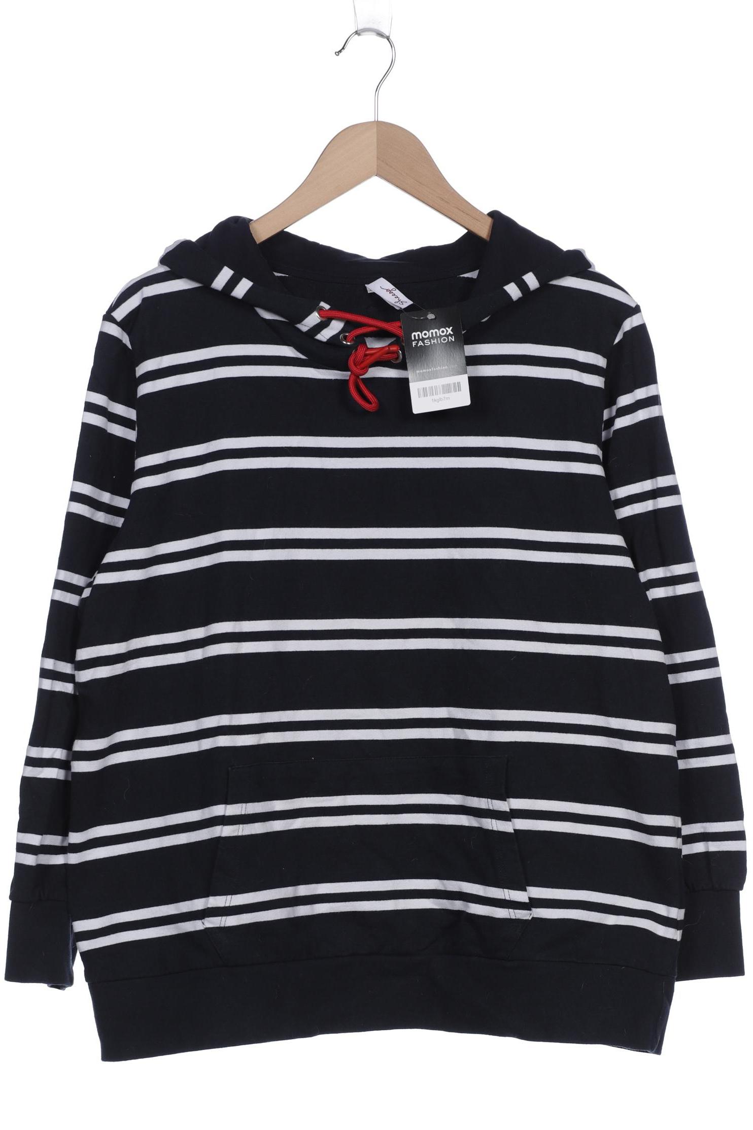 

sheego Damen Kapuzenpullover, marineblau