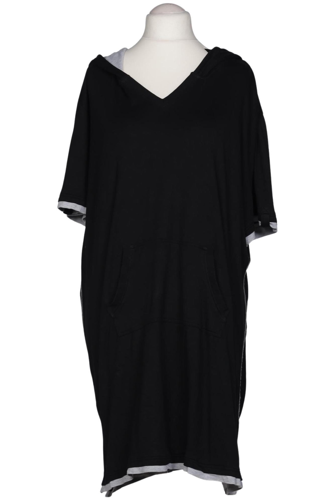 

sheego Damen Kapuzenpullover, schwarz, Gr. 52