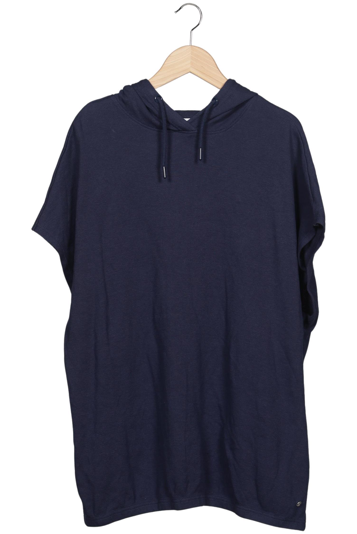 

sheego Damen Kapuzenpullover, marineblau, Gr. 48