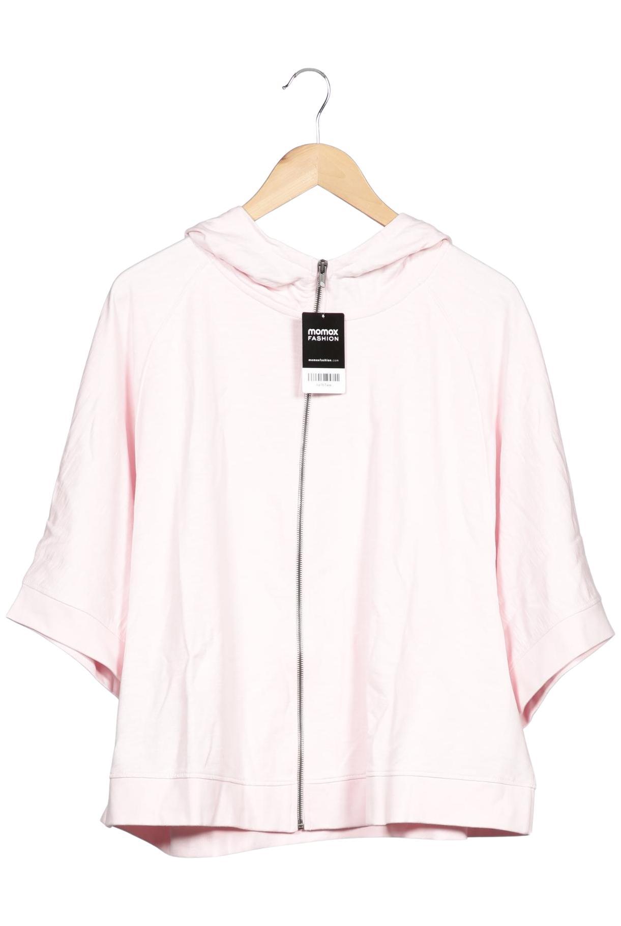 

sheego Damen Kapuzenpullover, pink, Gr. 48