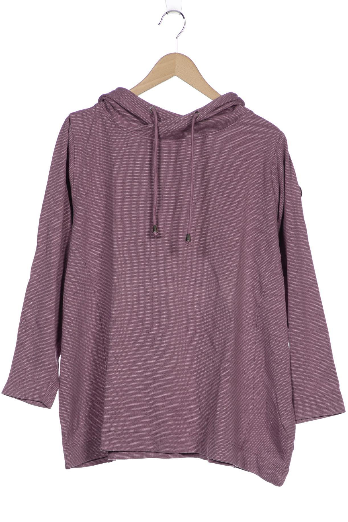 

sheego Damen Kapuzenpullover, flieder