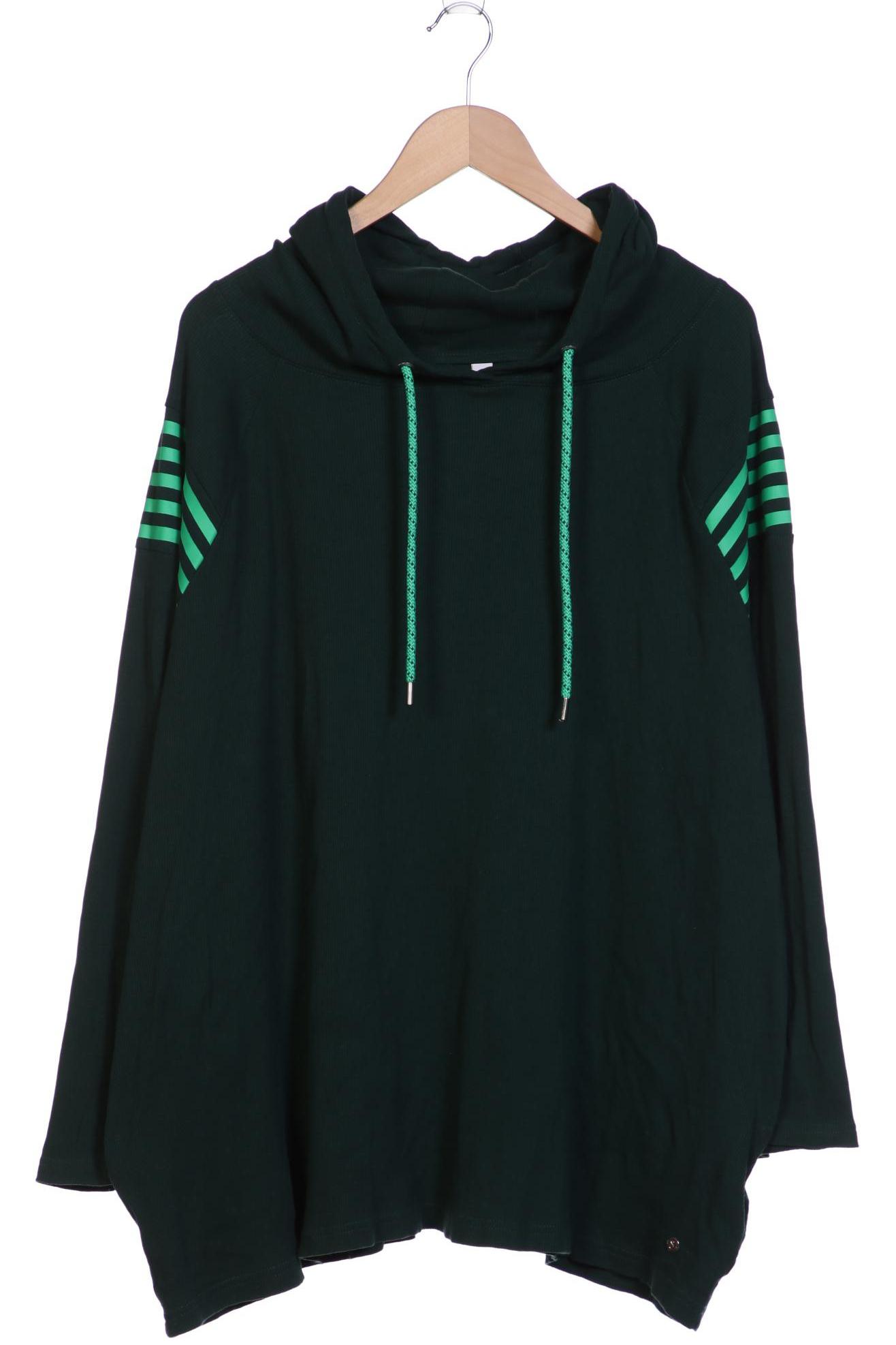 

sheego Damen Kapuzenpullover, grün