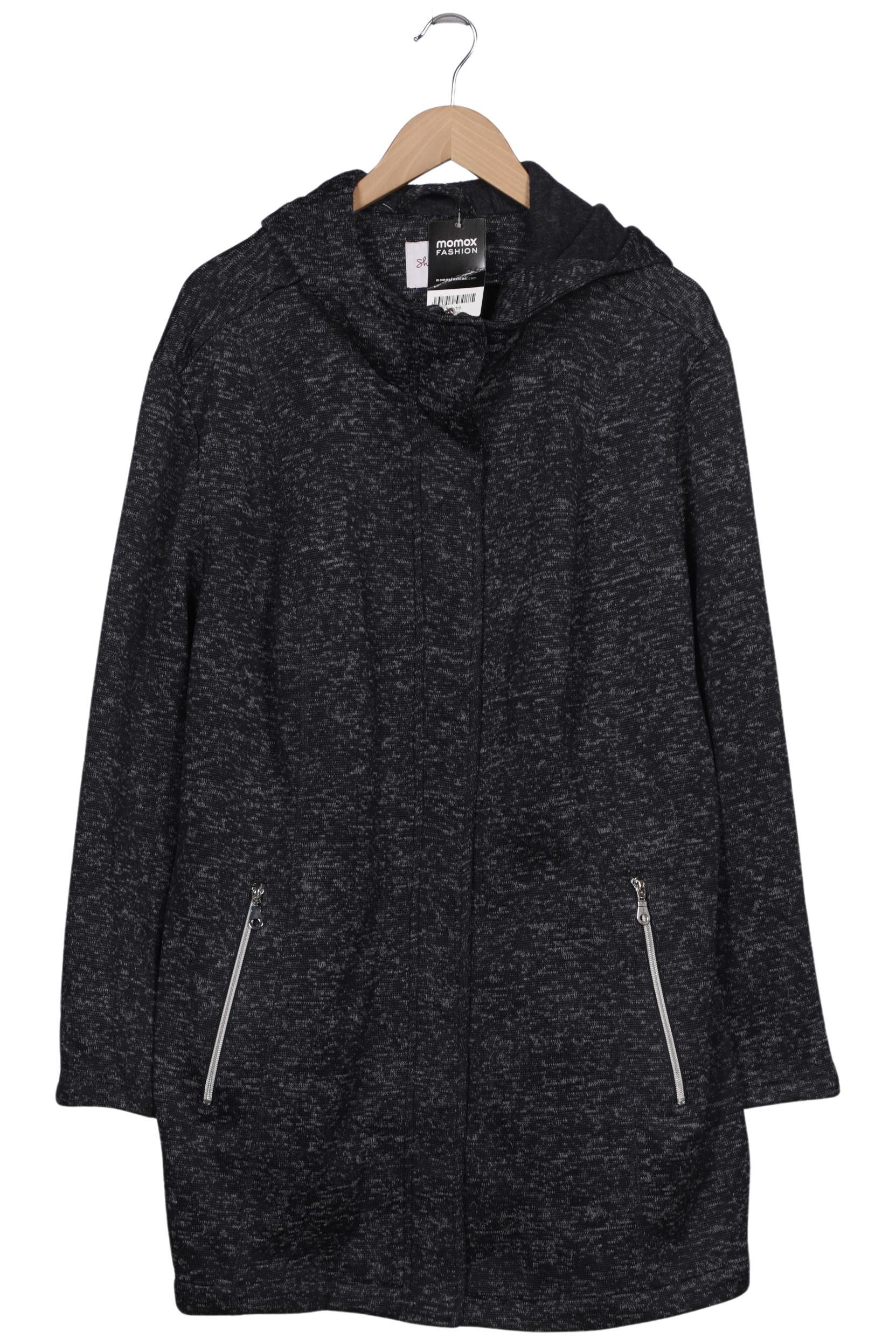 

sheego Damen Kapuzenpullover, marineblau, Gr. 52