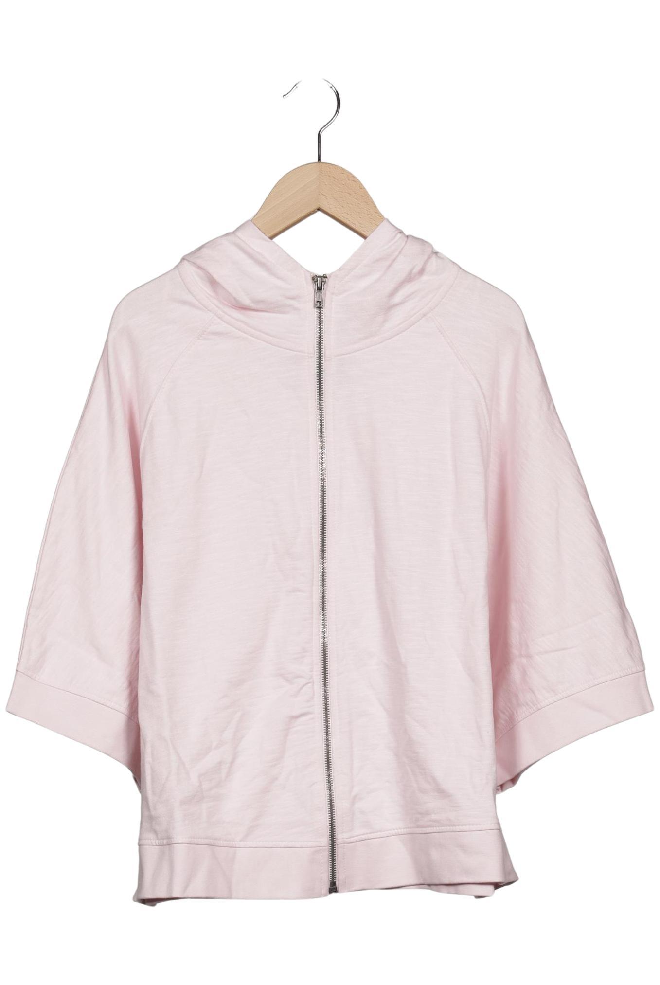

sheego Damen Kapuzenpullover, pink, Gr. 40