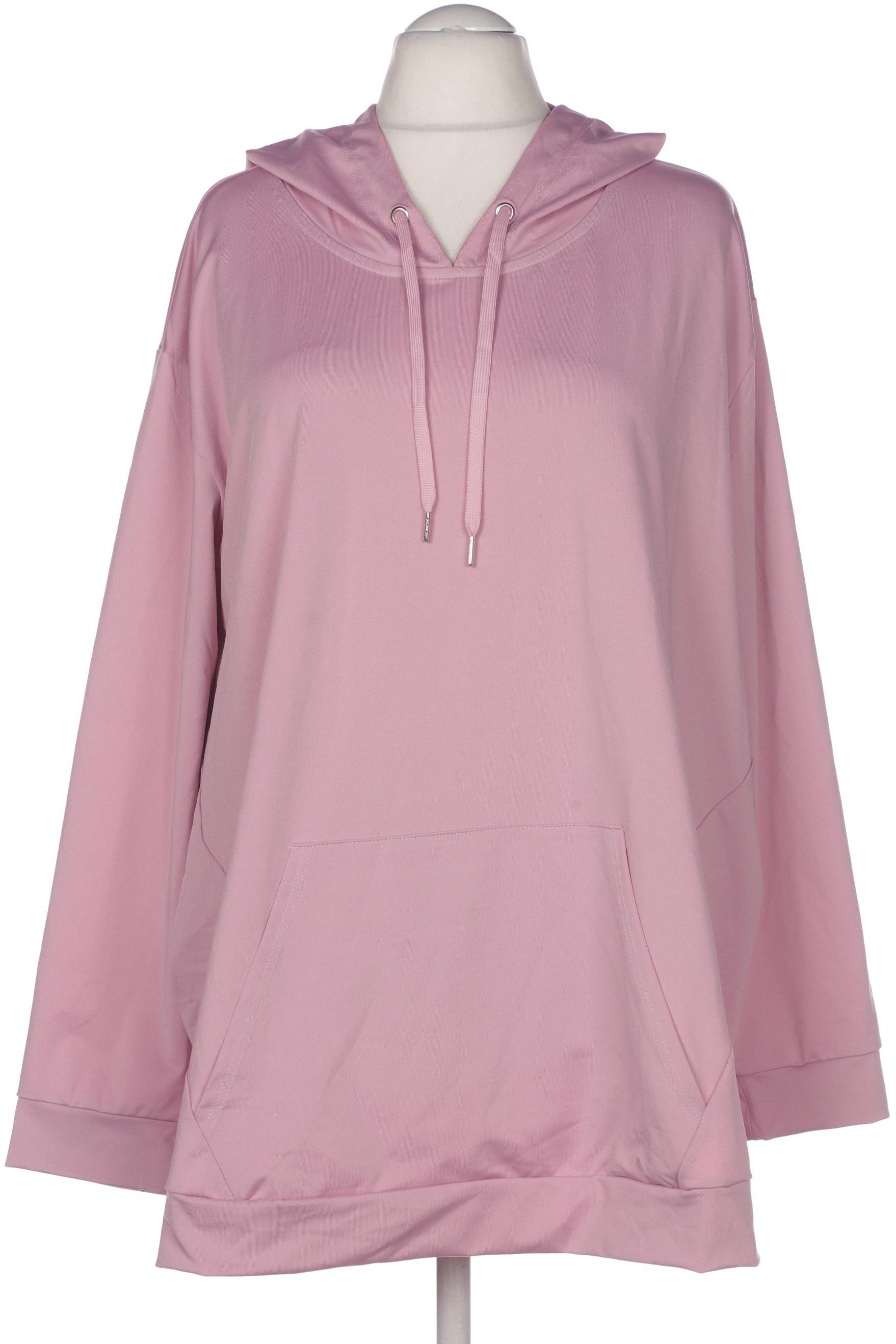 

sheego Damen Kapuzenpullover, pink