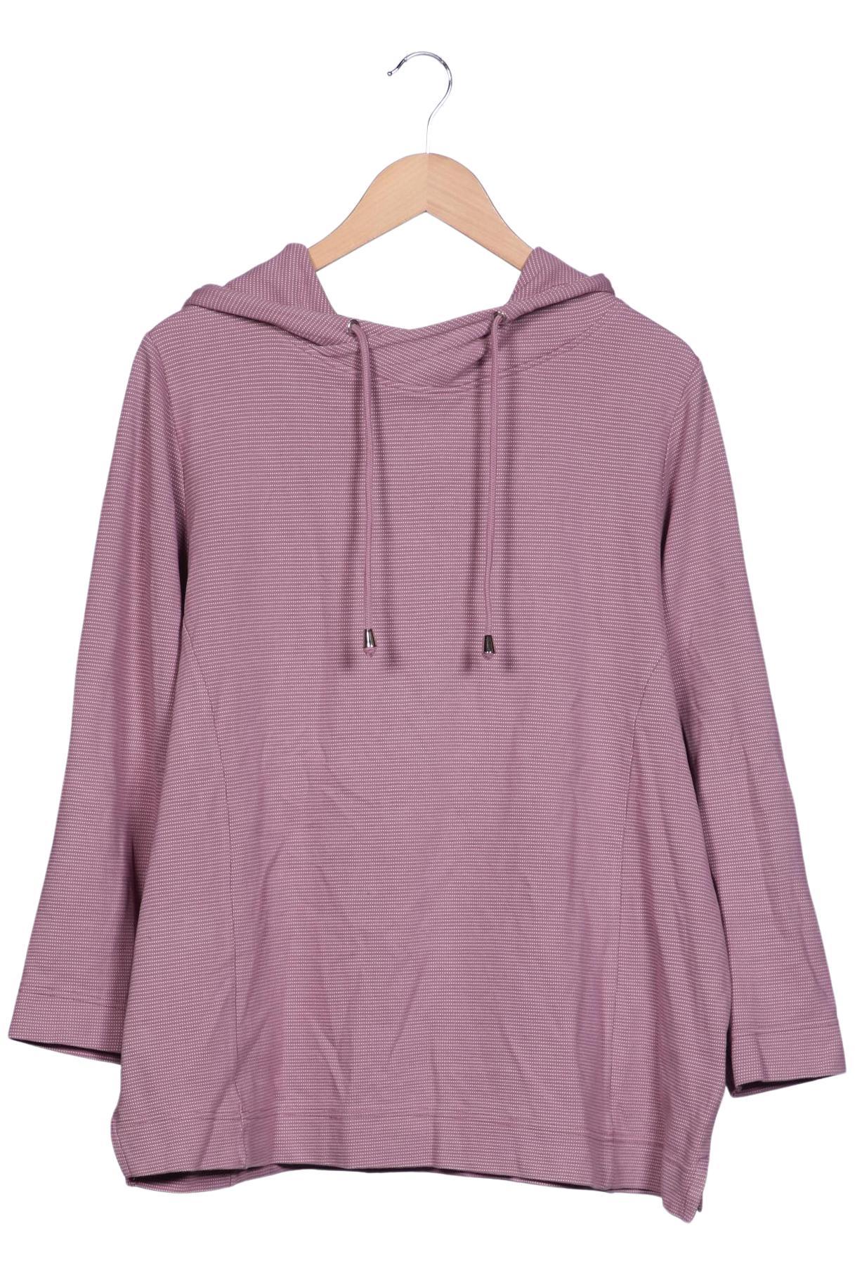 

sheego Damen Kapuzenpullover, flieder, Gr. 44