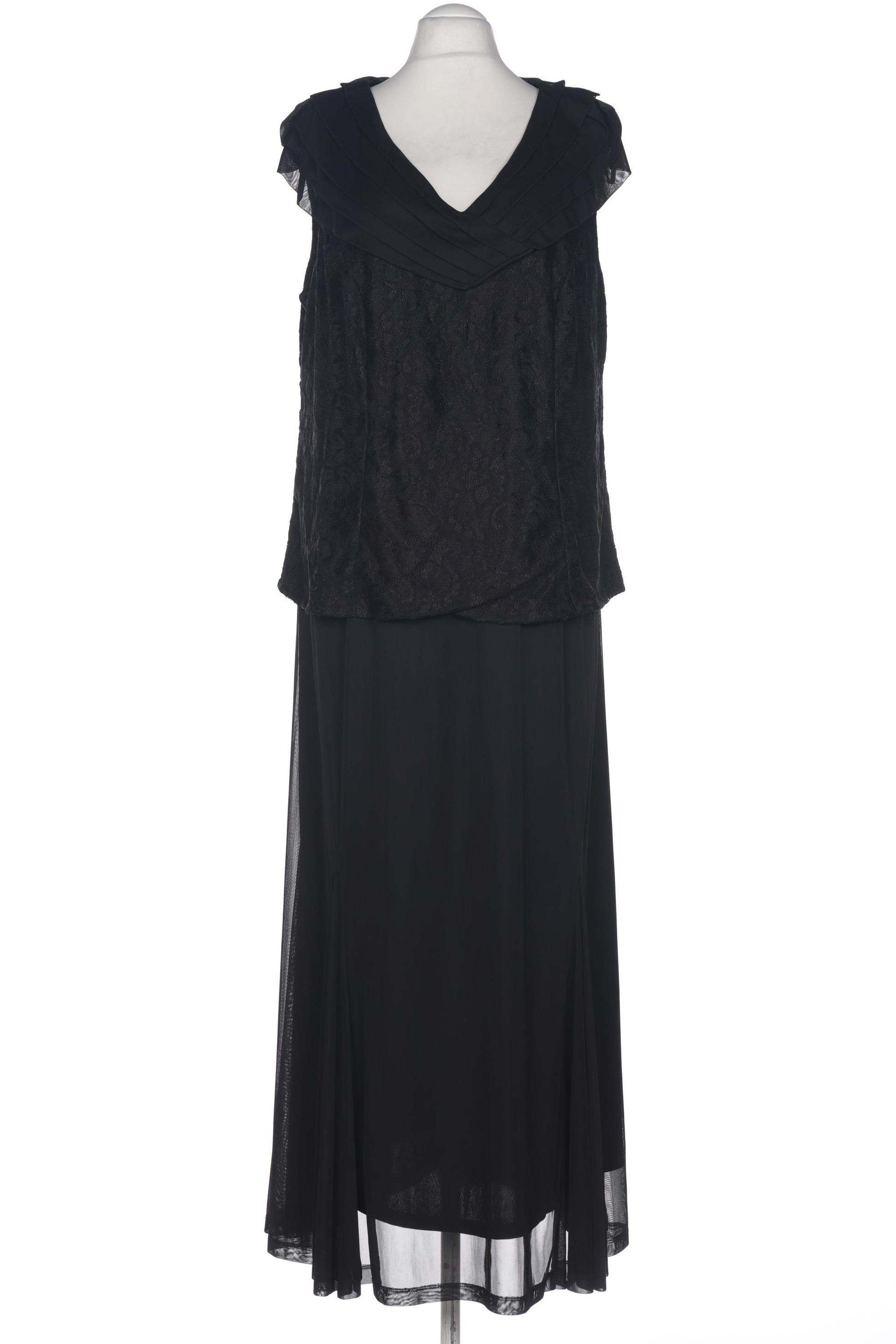 

sheego Damen Kleid, schwarz, Gr. 48