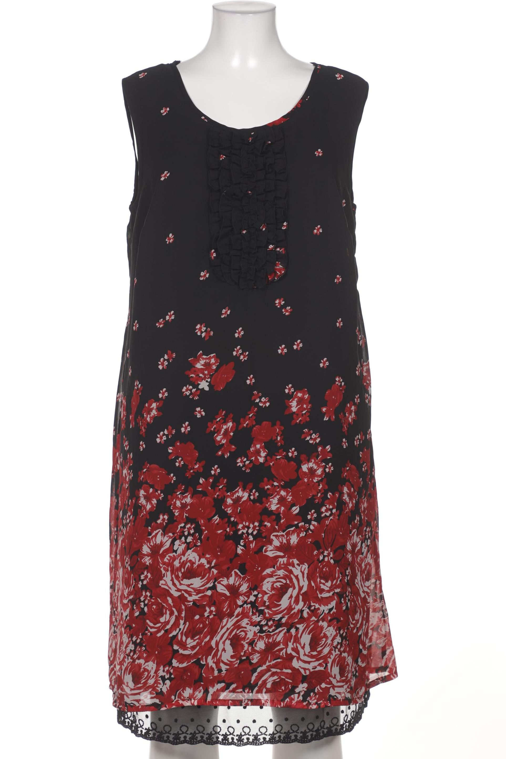 

sheego Damen Kleid, schwarz, Gr. 46
