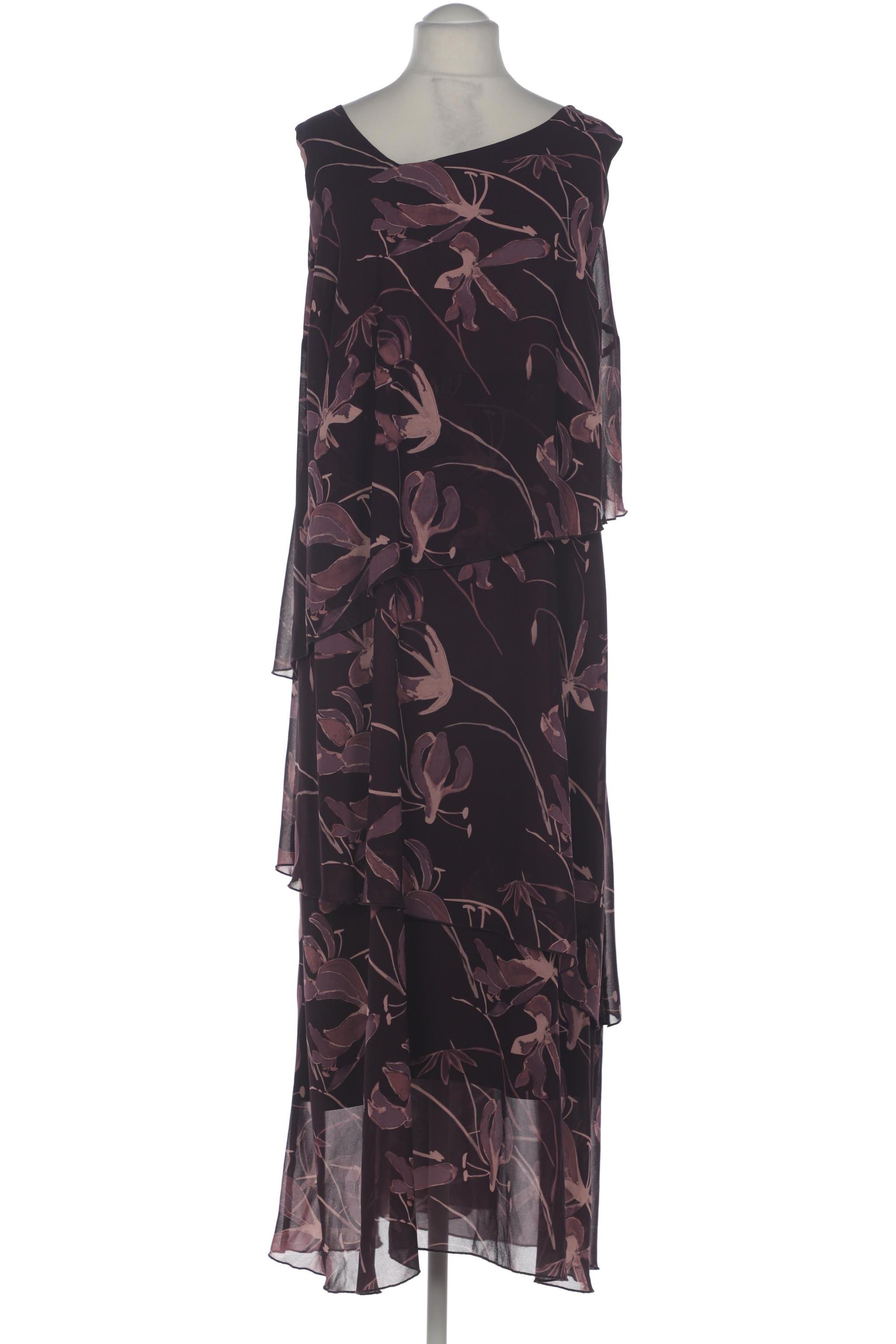 

sheego Damen Kleid, bordeaux, Gr. 48