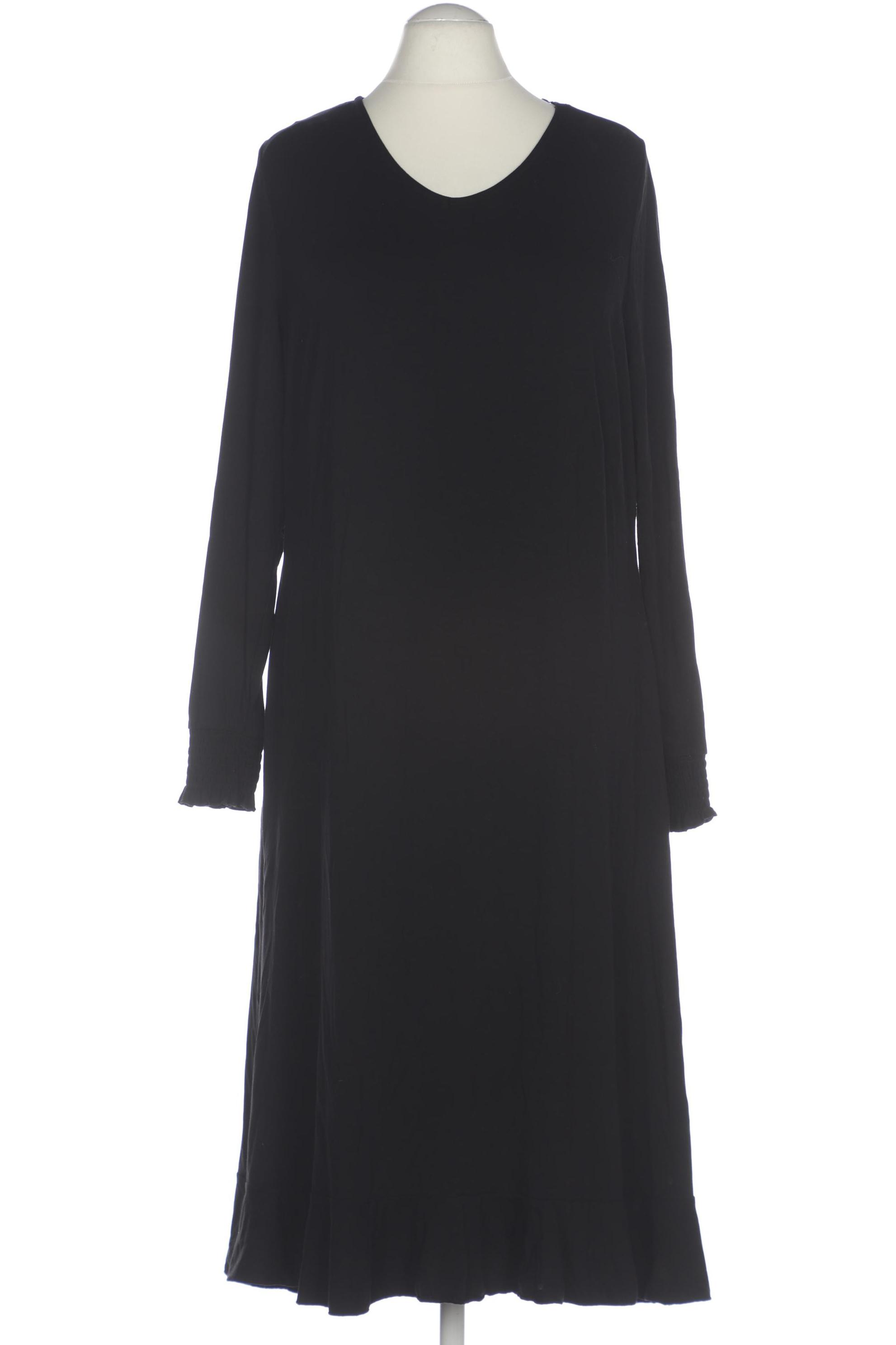 

sheego Damen Kleid, schwarz, Gr. 46