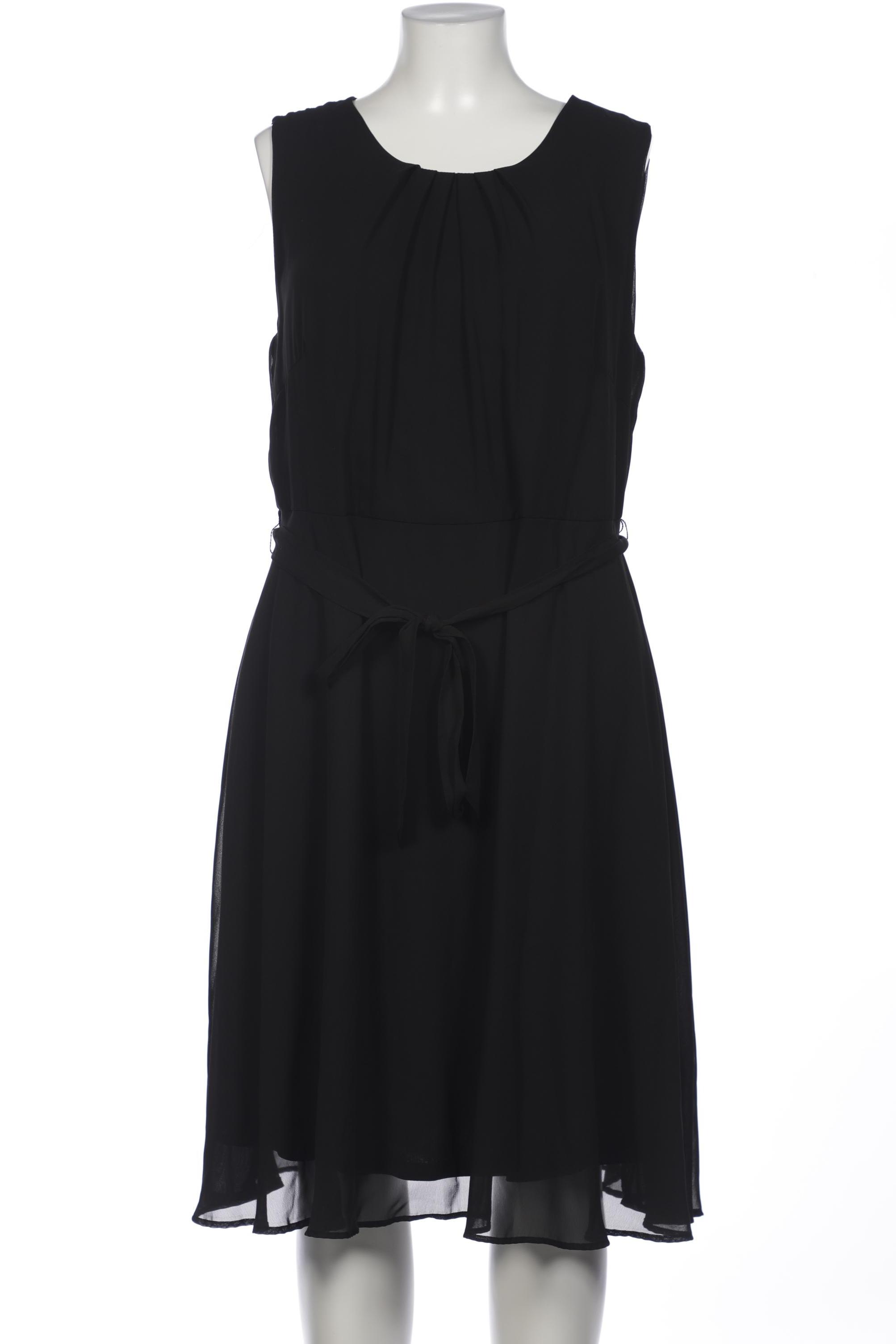 

sheego Damen Kleid, schwarz, Gr. 46
