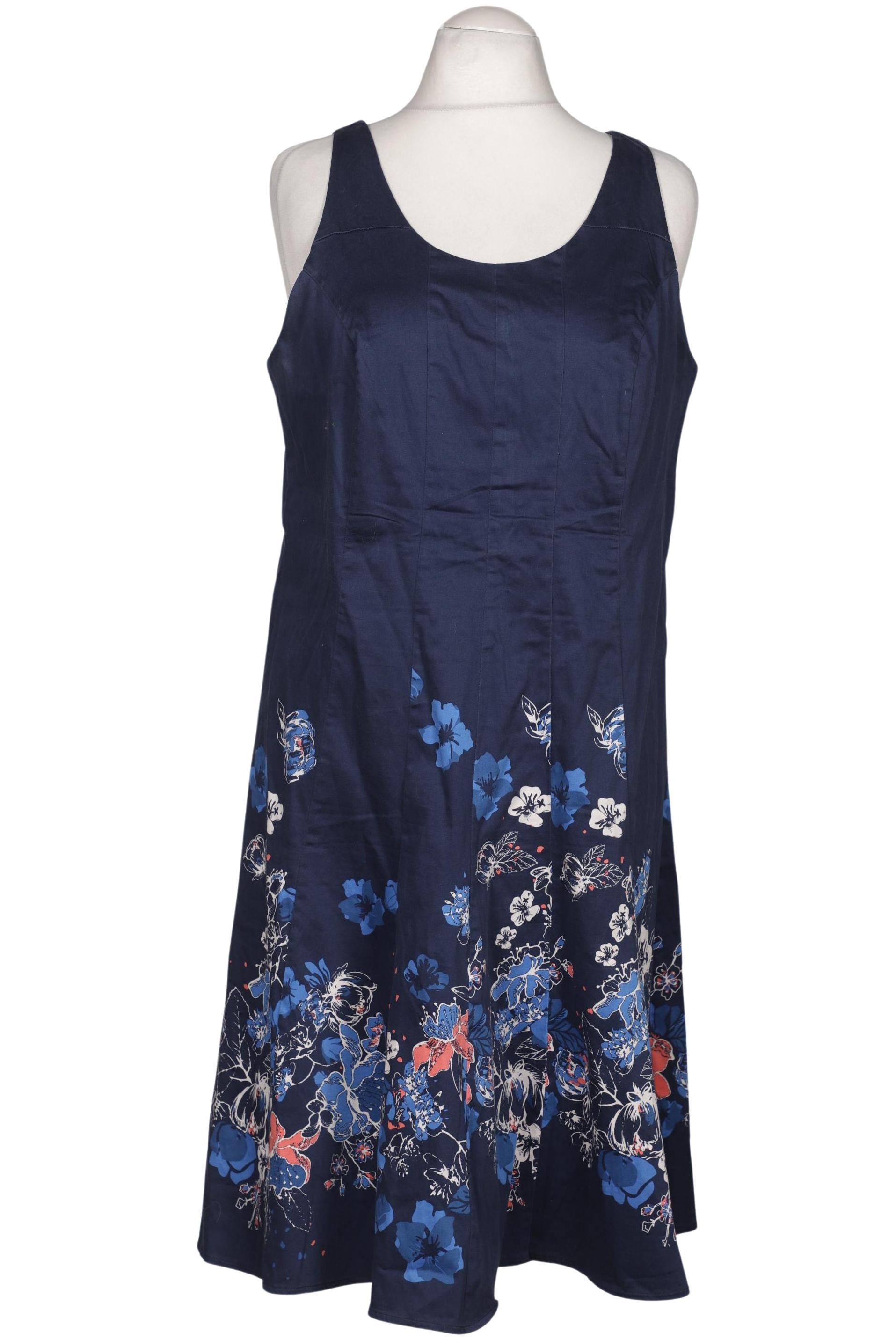 

sheego Damen Kleid, marineblau, Gr. 46