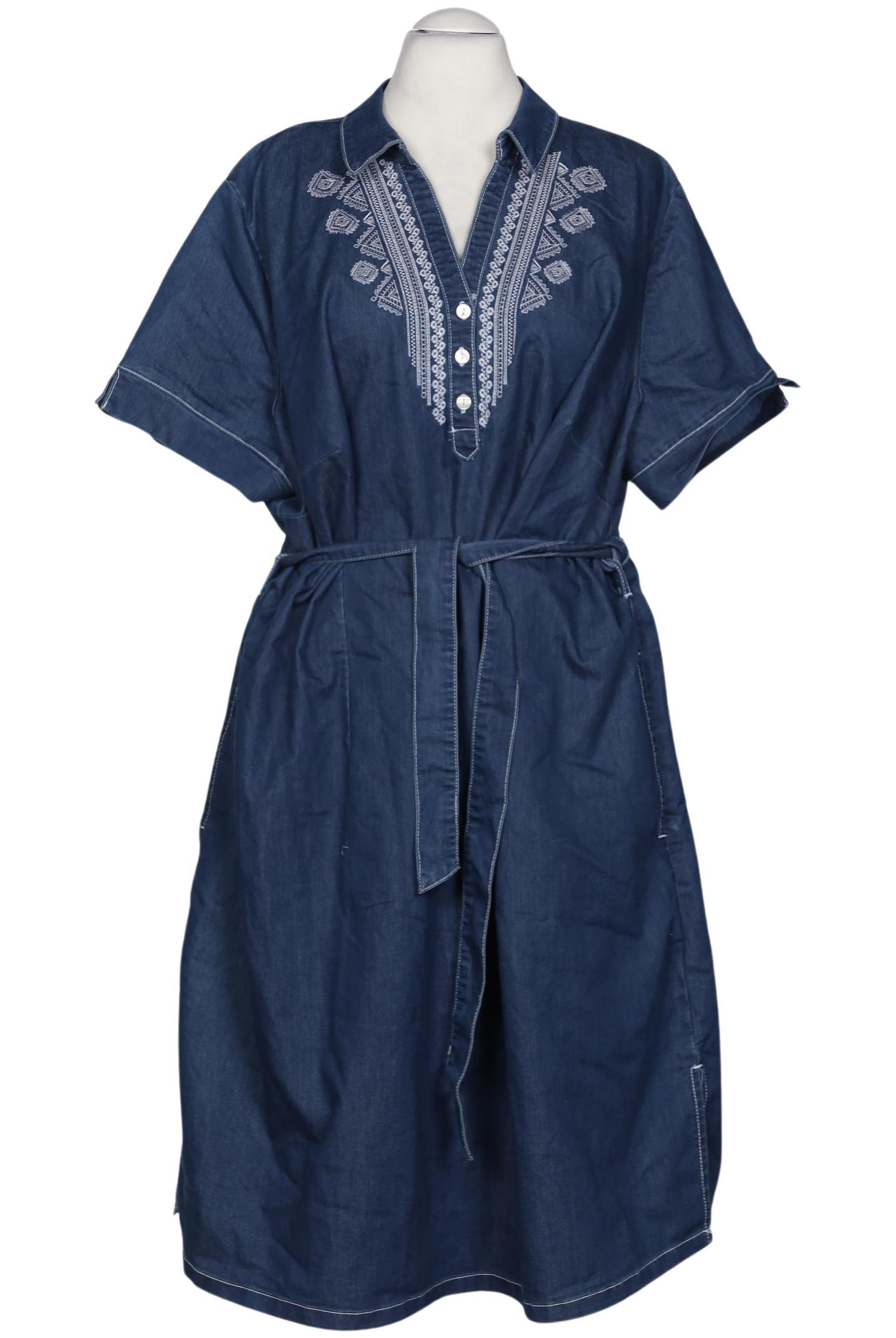 

sheego Damen Kleid, marineblau, Gr. 54